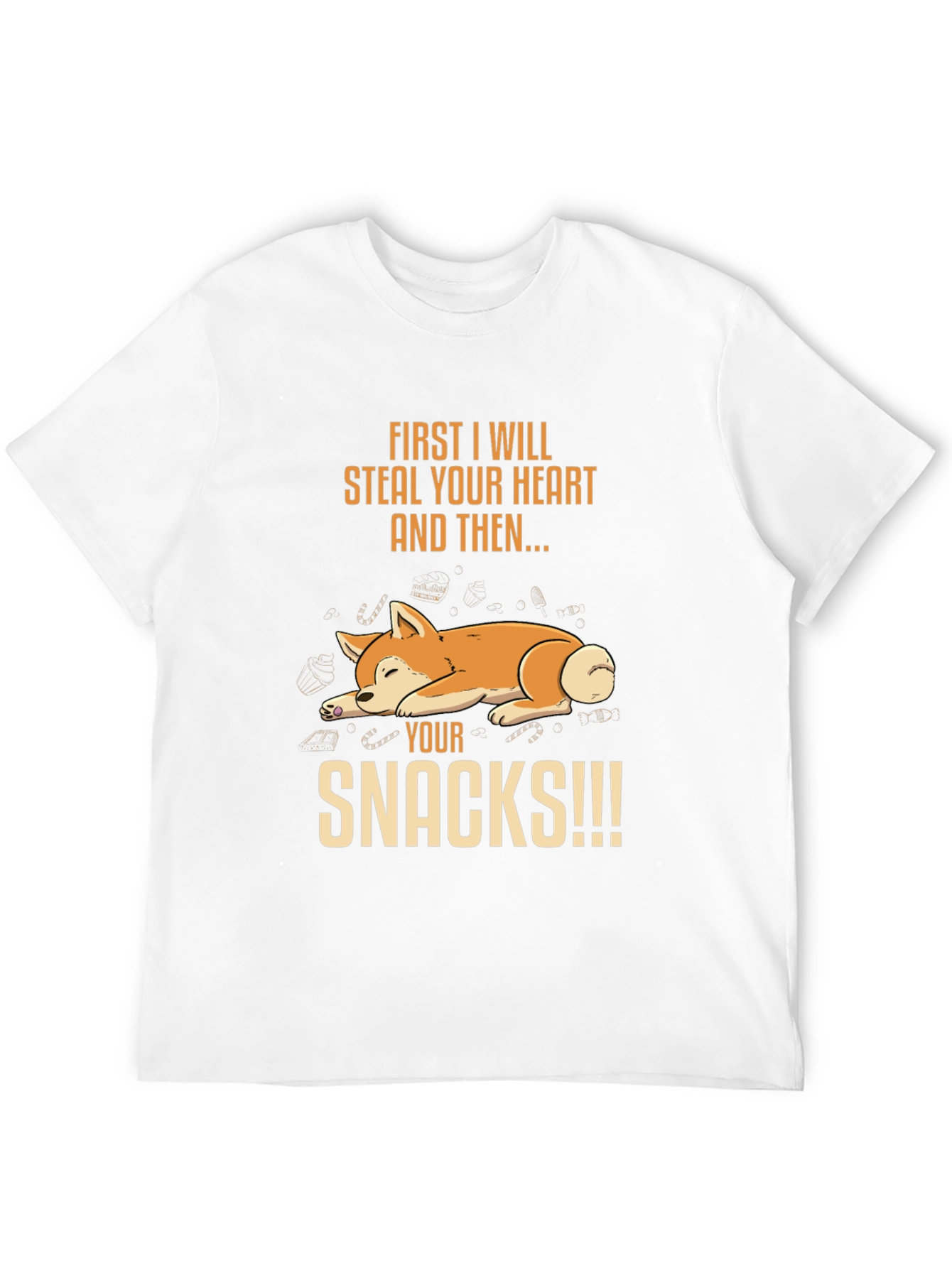 Steal Your Heart and Snacks T-Shirt