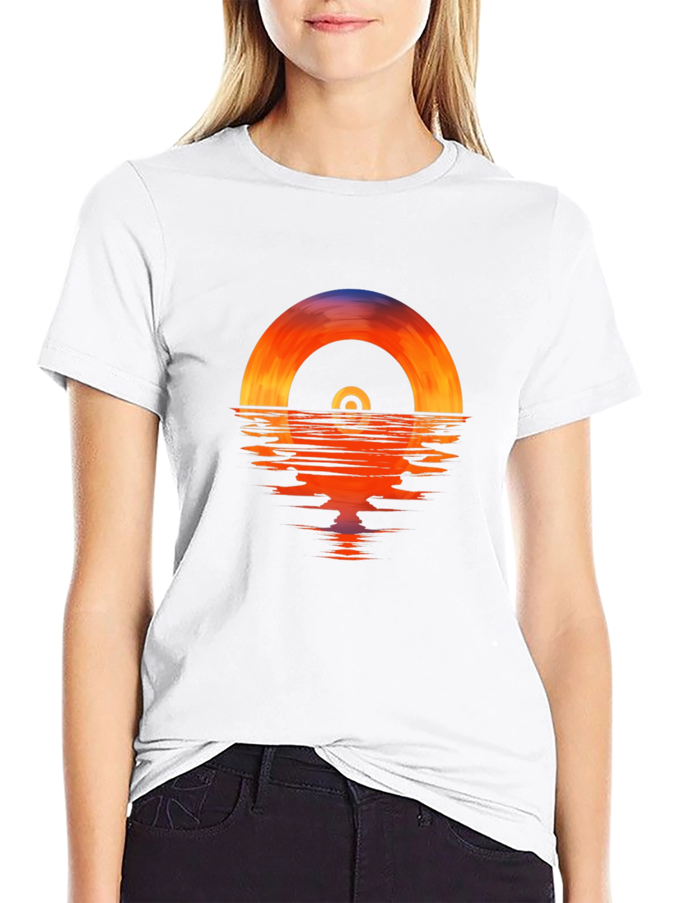 Sunset Reflection Graphic Tee