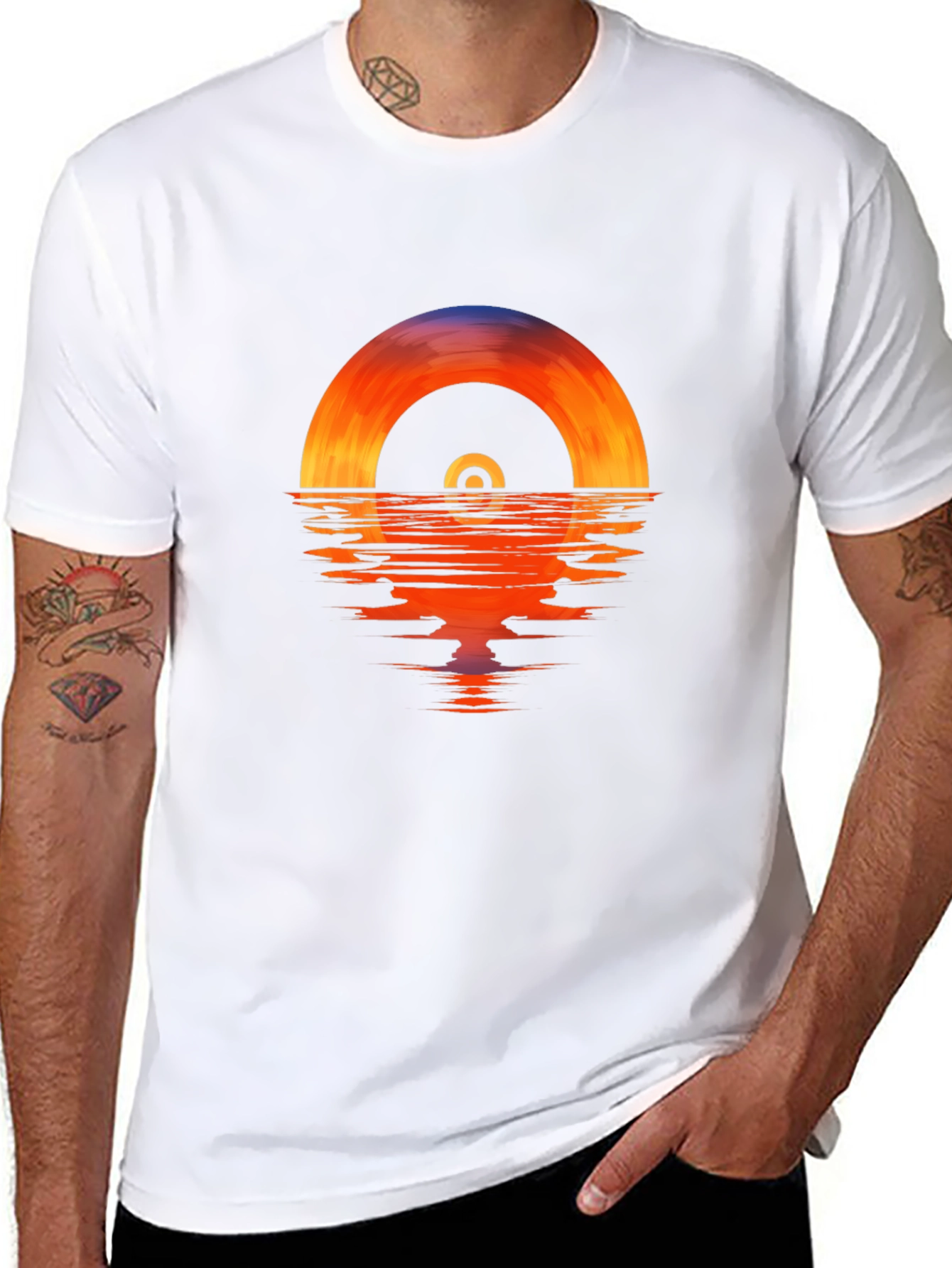 Sunset Reflection Graphic Tee