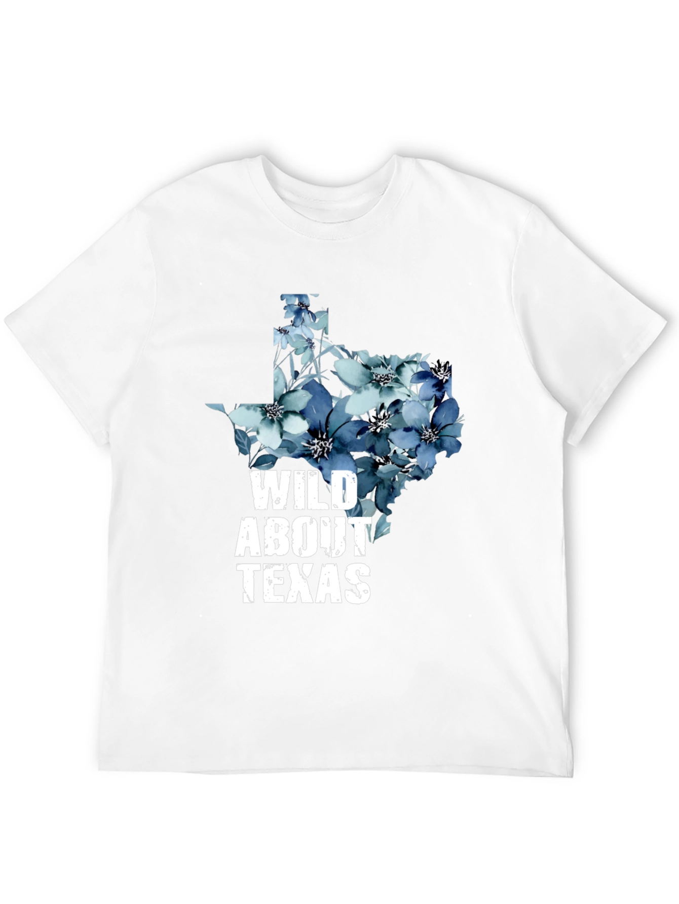 Wild About Texas Floral Graphic T-Shirt
