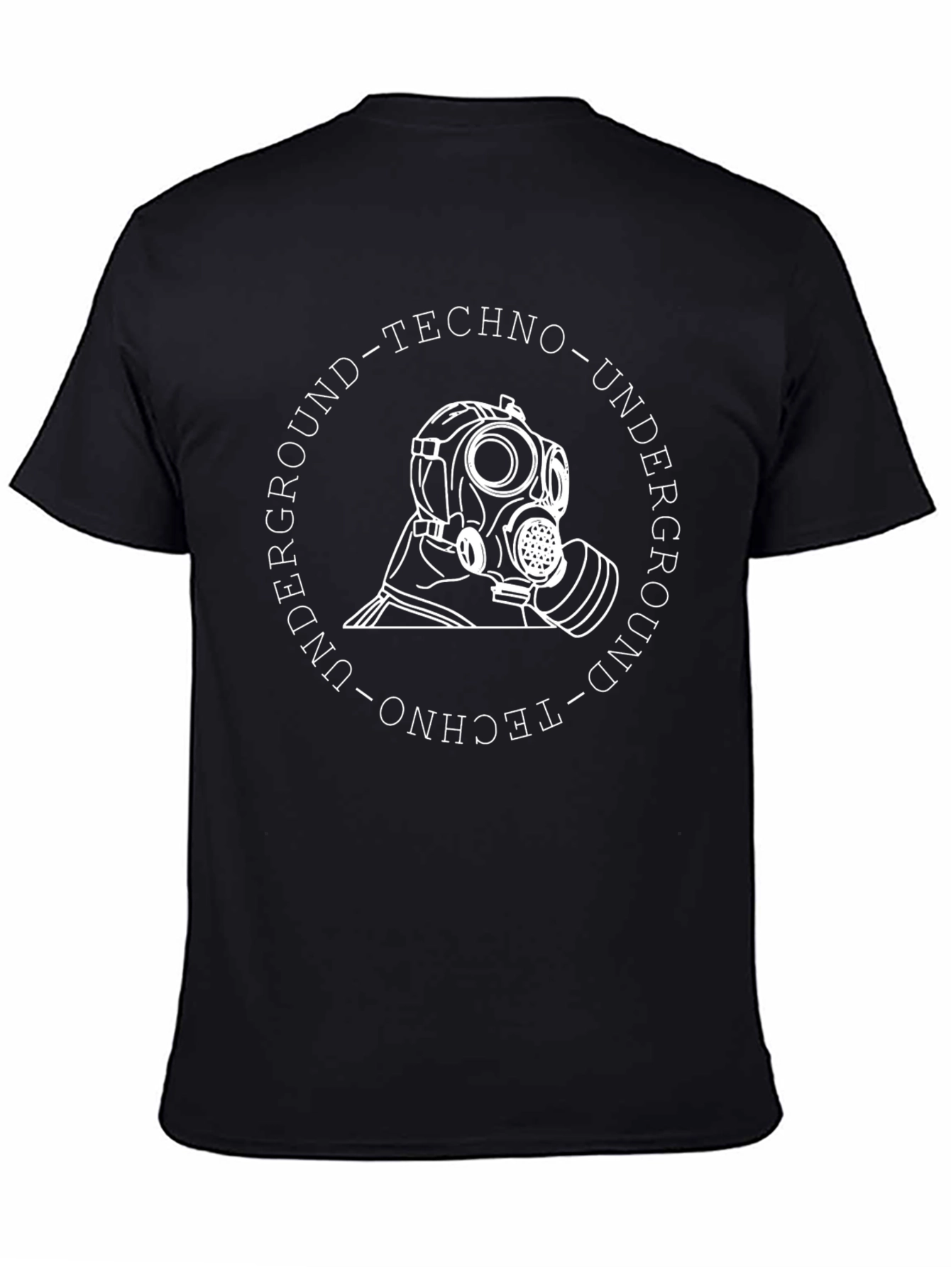 Underground Techno Gas Mask T-Shirt
