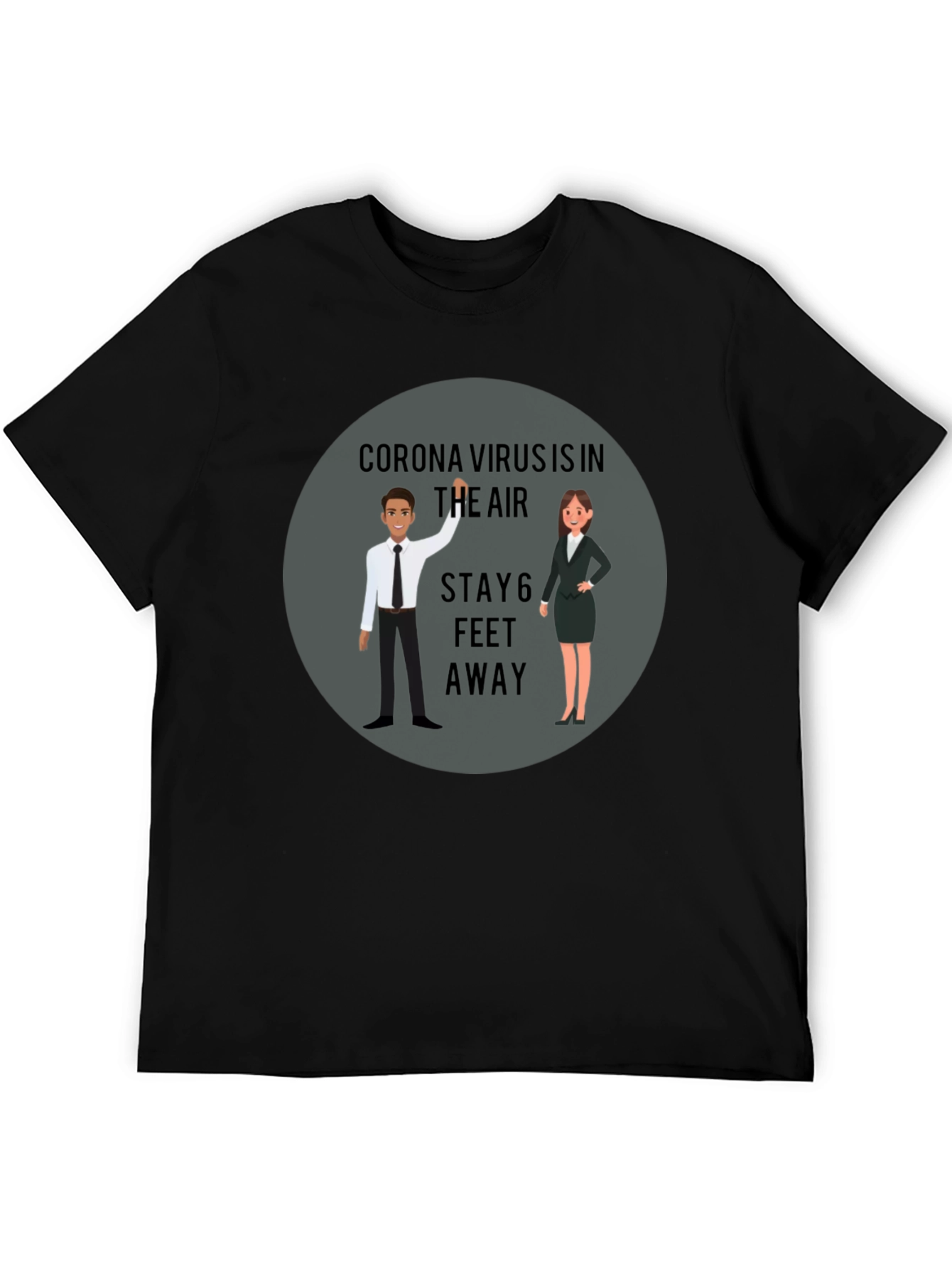 Social Distancing T-Shirt - Coronavirus Safety