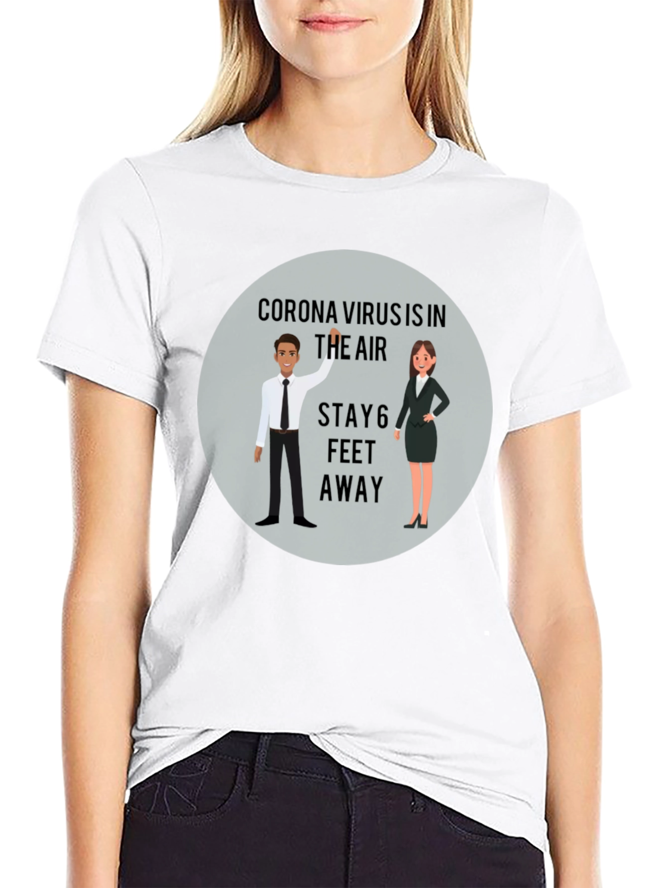 Social Distancing T-Shirt - Coronavirus Safety
