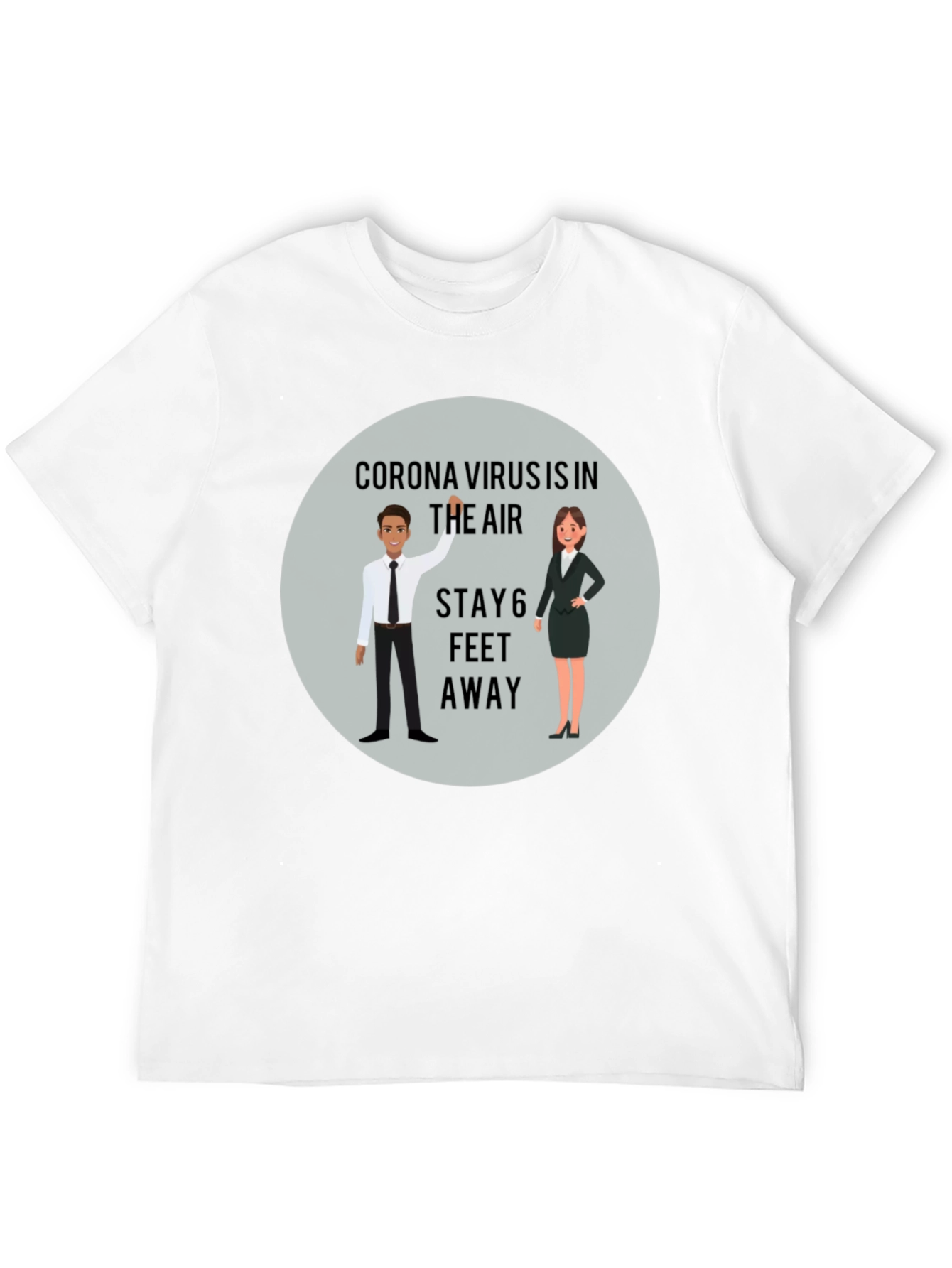 Social Distancing T-Shirt - Coronavirus Safety