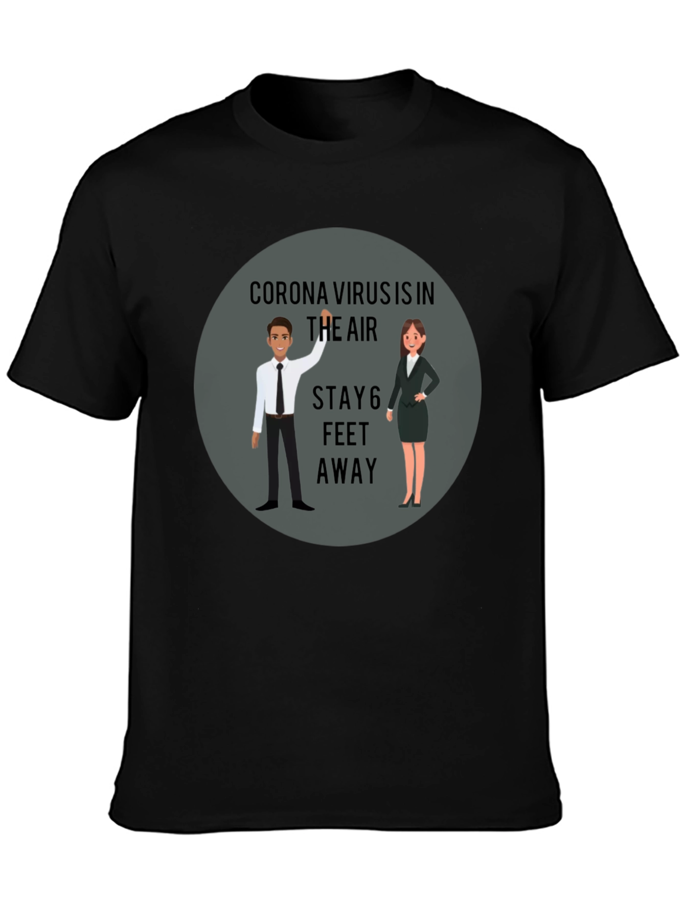 Social Distancing T-Shirt - Coronavirus Safety
