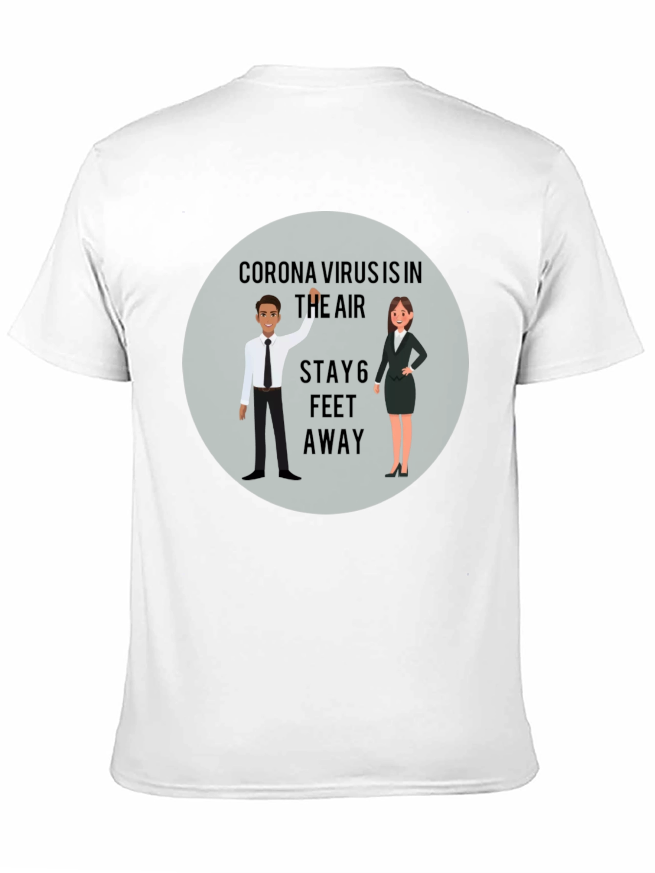 Social Distancing T-Shirt - Coronavirus Safety
