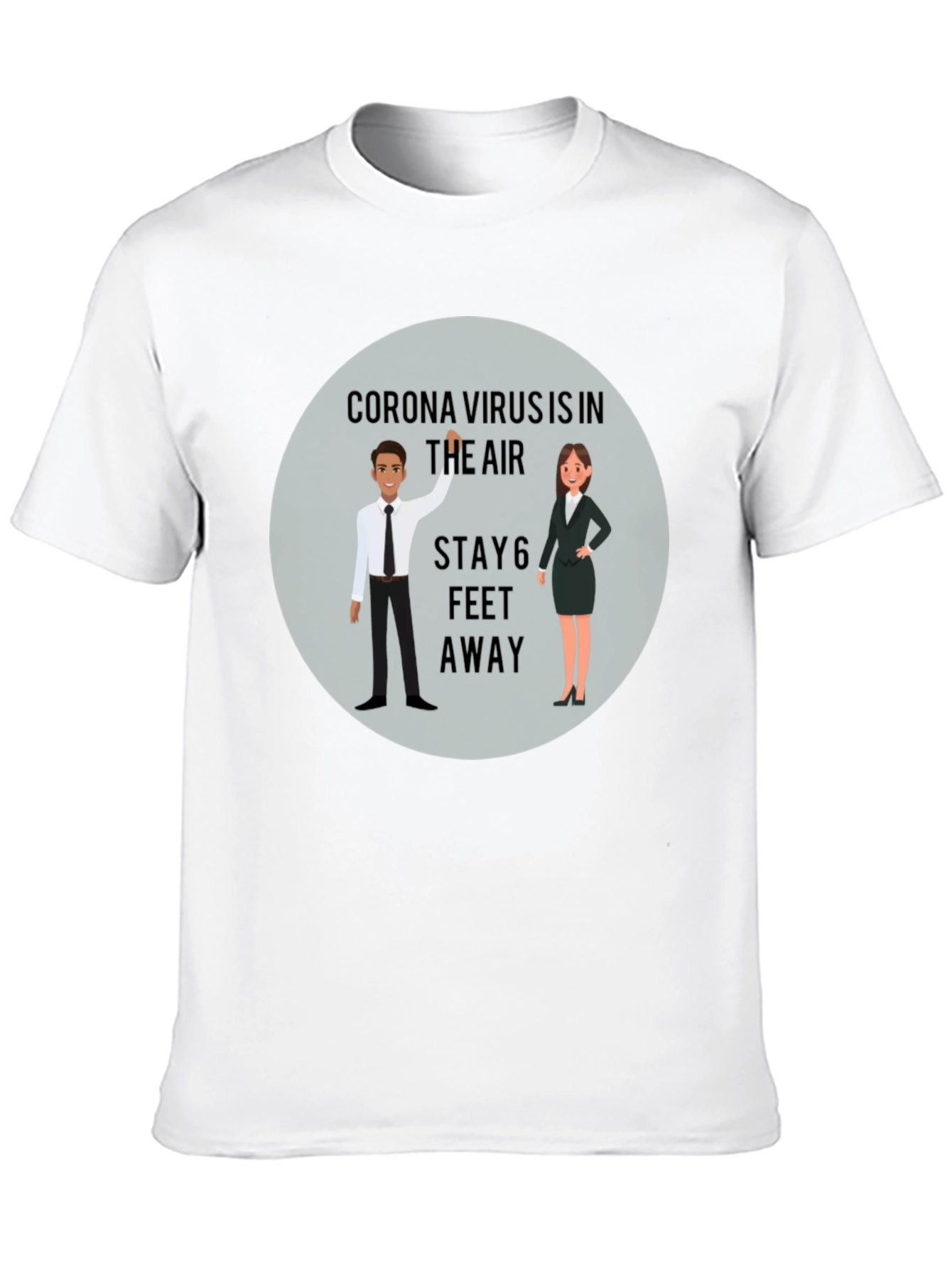 Social Distancing T-Shirt - Coronavirus Safety
