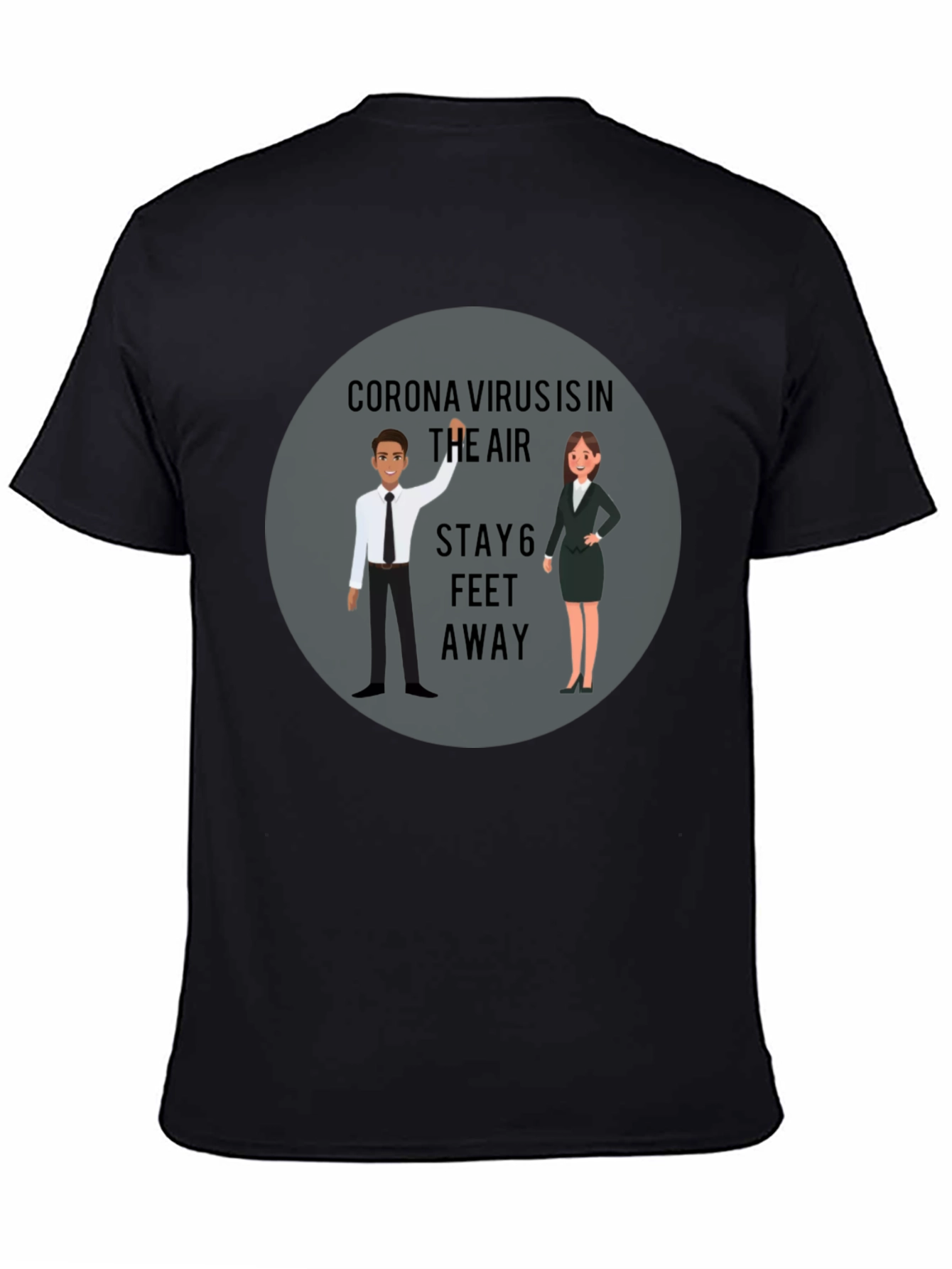 Social Distancing T-Shirt - Coronavirus Safety