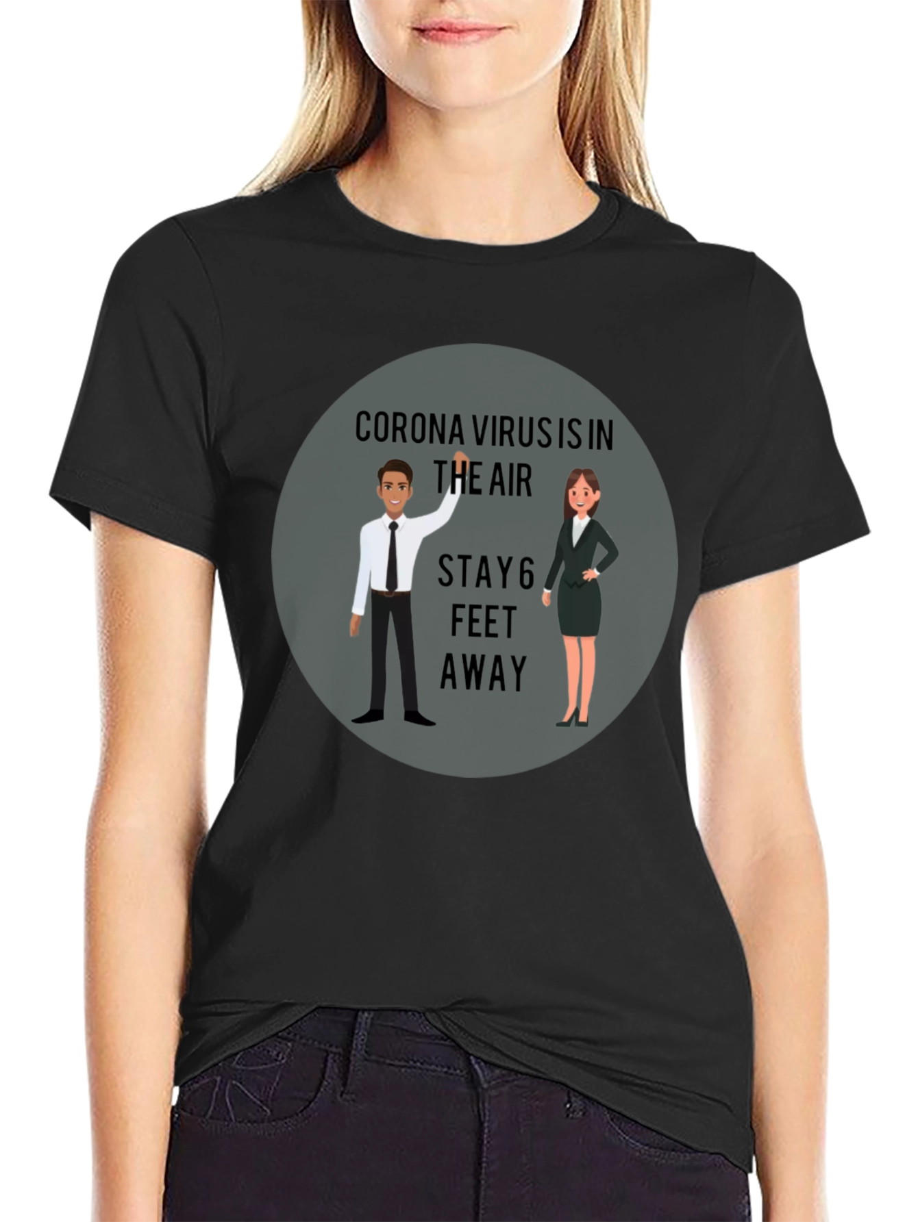 Social Distancing T-Shirt - Coronavirus Safety