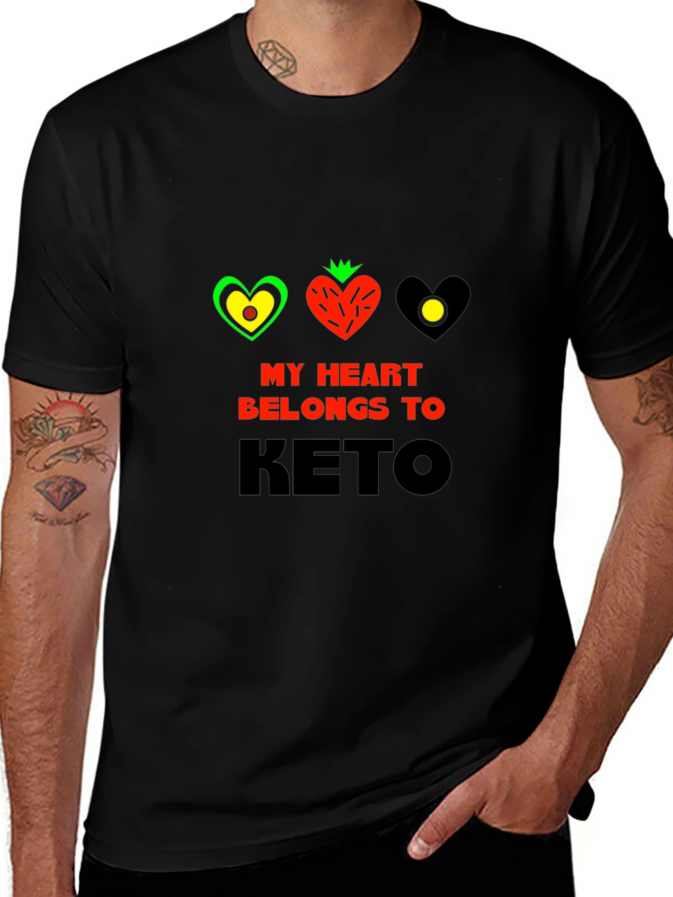 My Heart Belongs to Keto T-Shirt