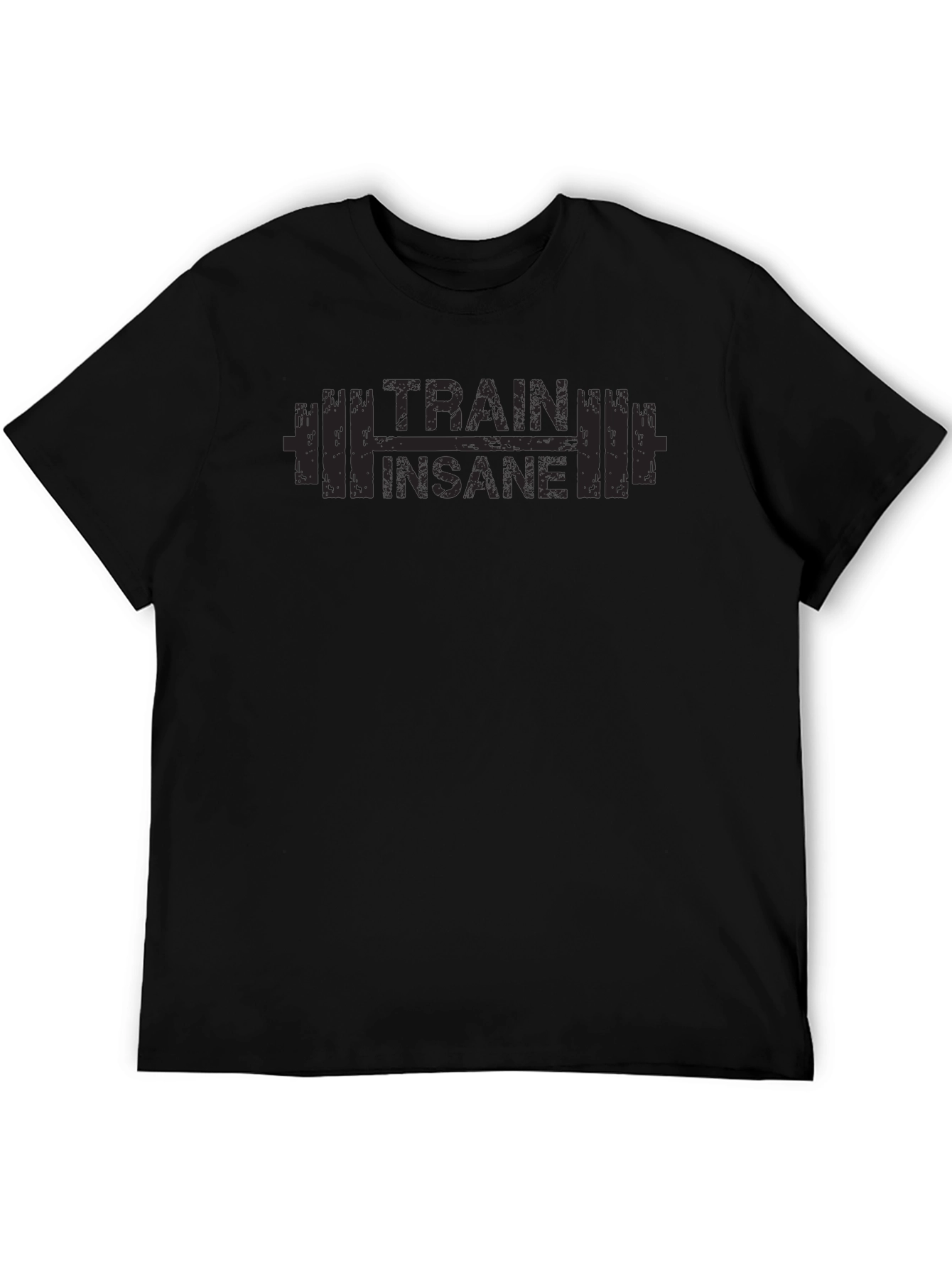Train Insane Workout T-Shirt - Black
