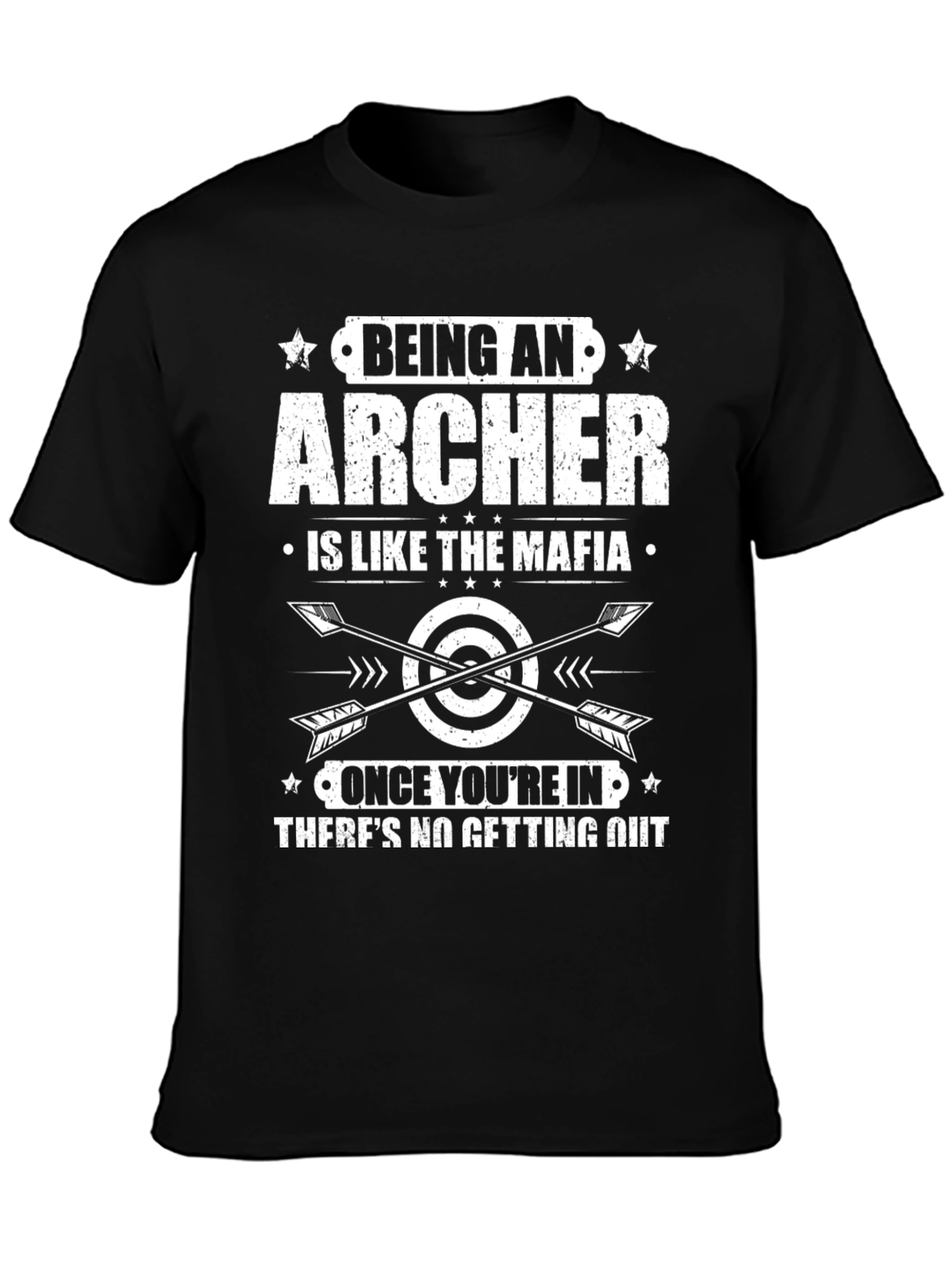 Archer Mafia T-Shirt - Funny Archery Tee