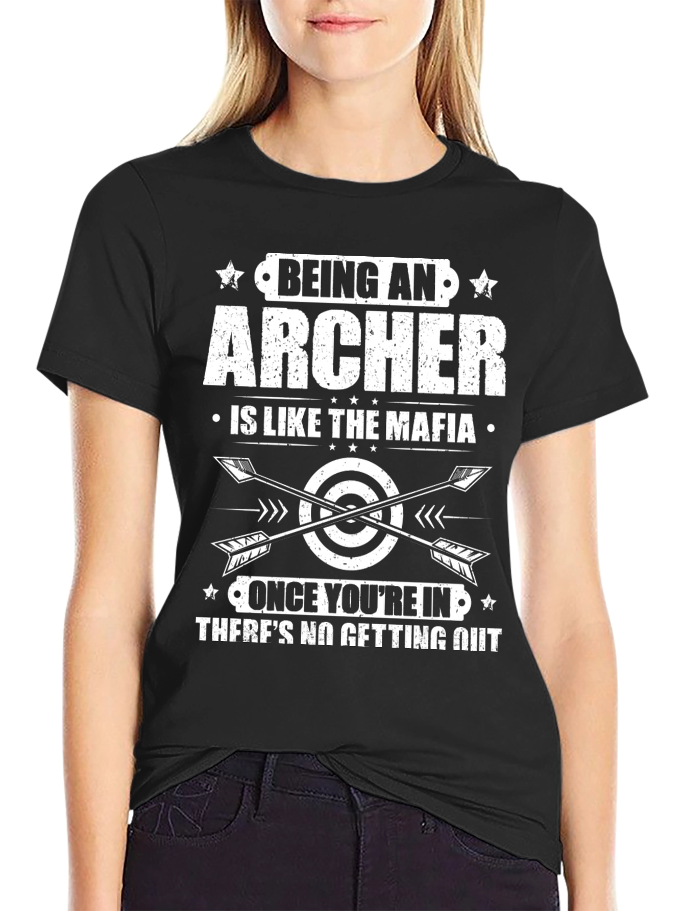 Archer Mafia T-Shirt - Funny Archery Tee