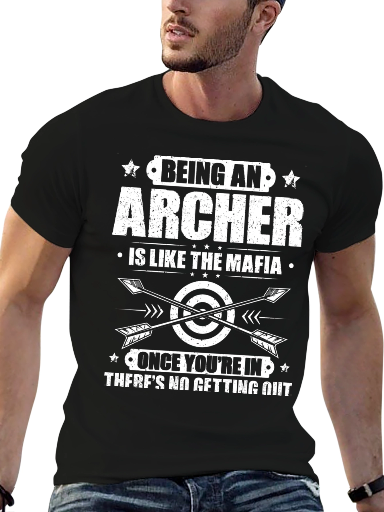 Archer Mafia T-Shirt - Funny Archery Tee