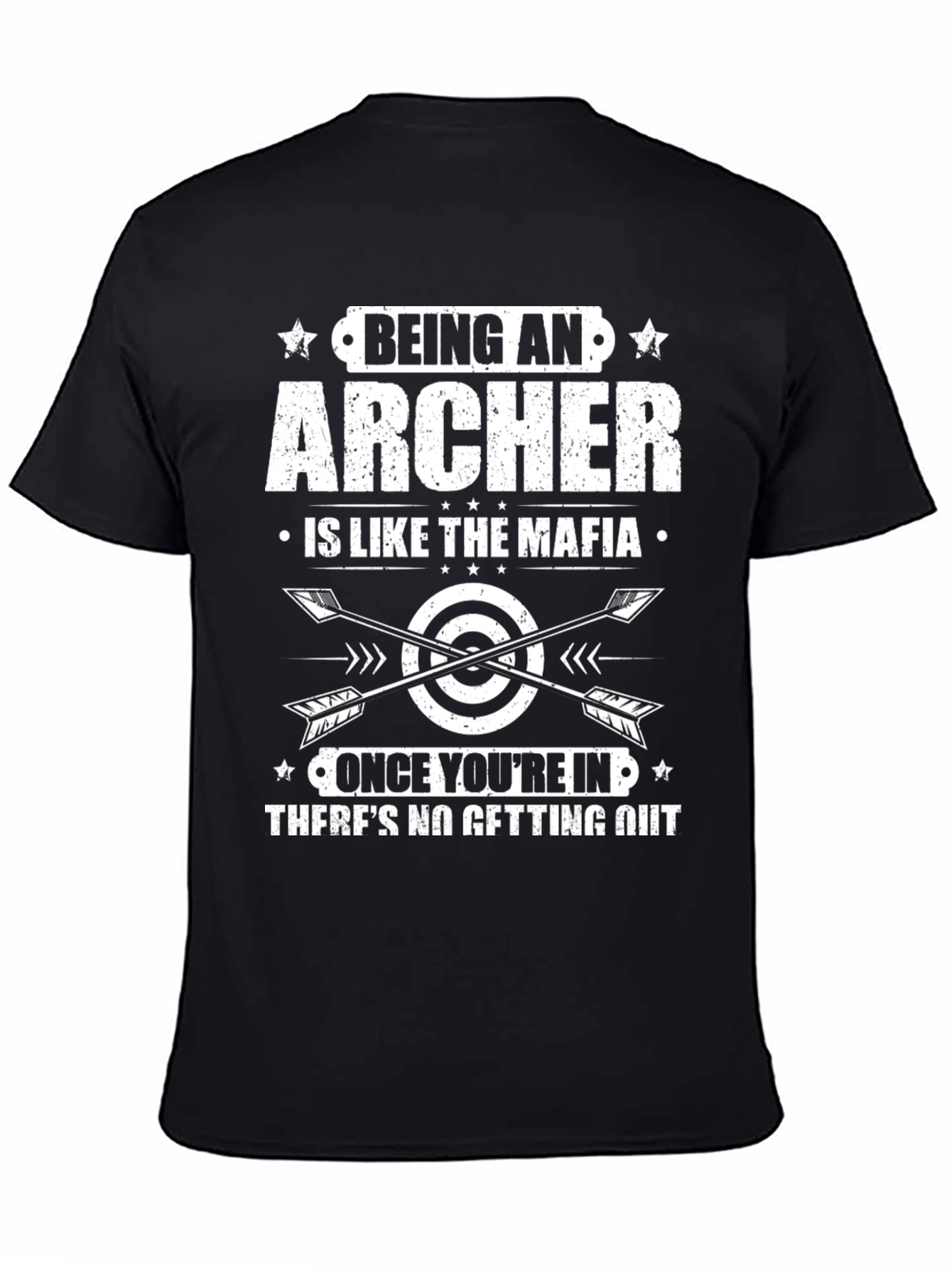Archer Mafia T-Shirt - Funny Archery Tee