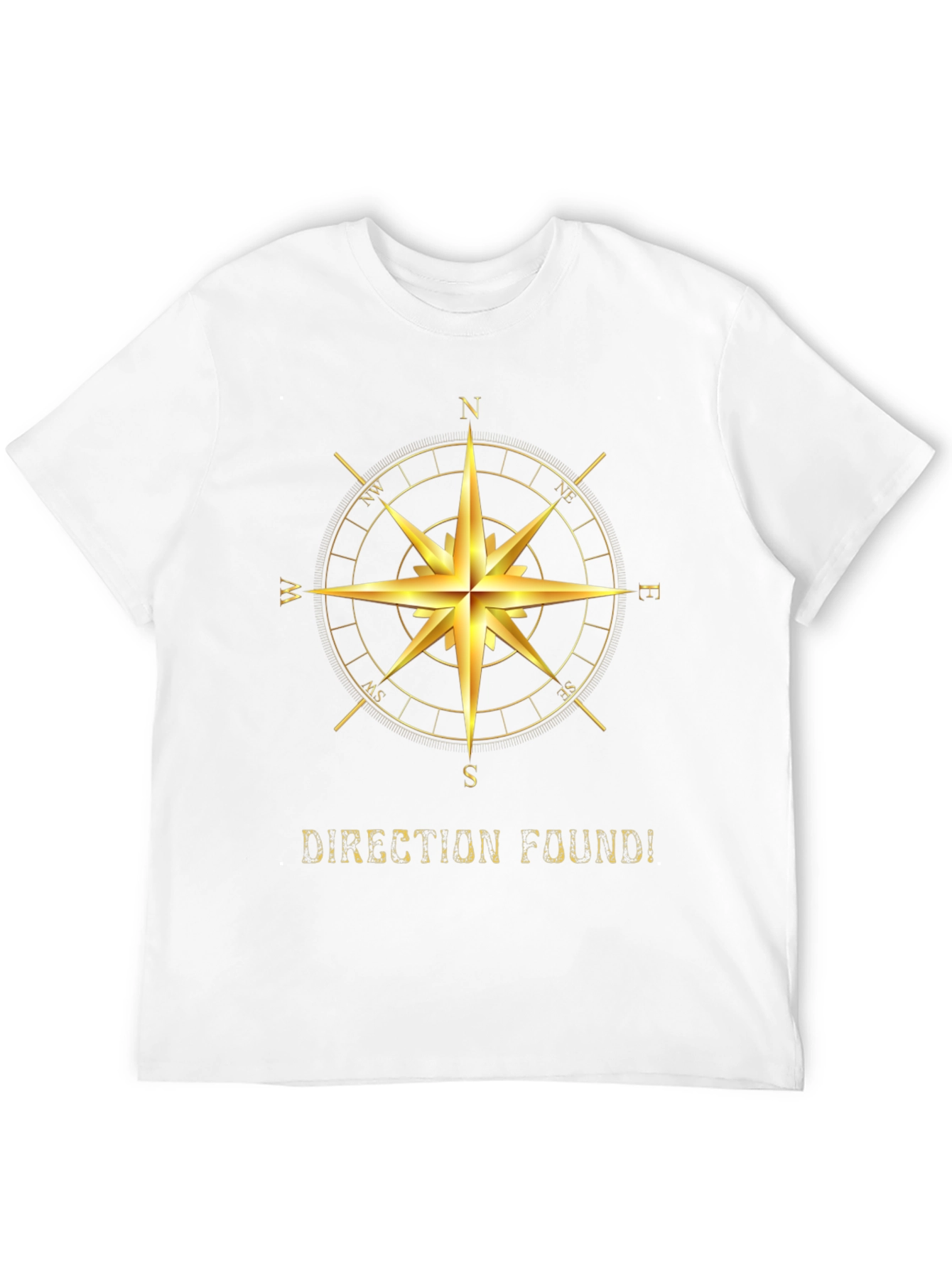 Direction Found Compass Graphic Tee