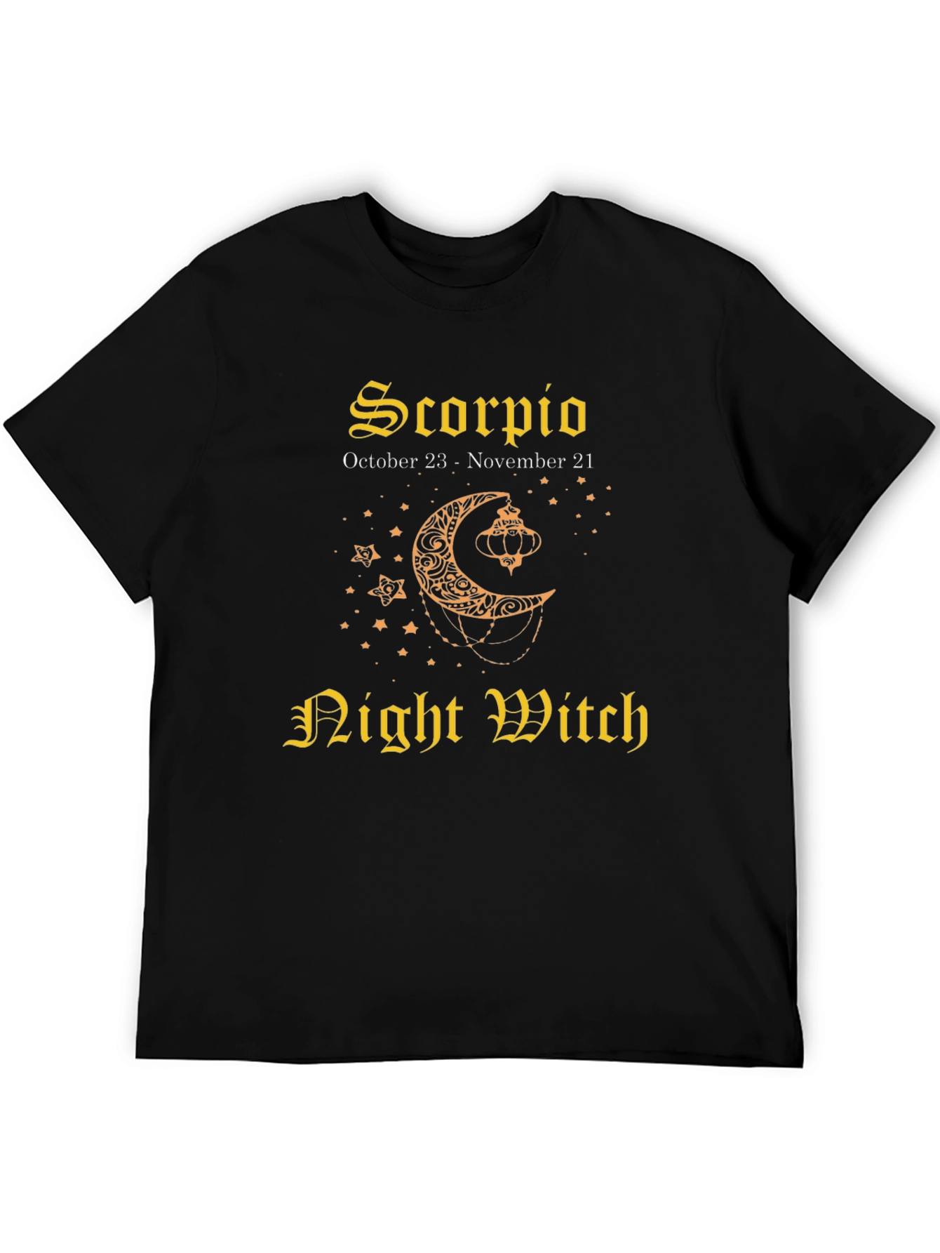 Scorpio Night Witch Graphic T-Shirt