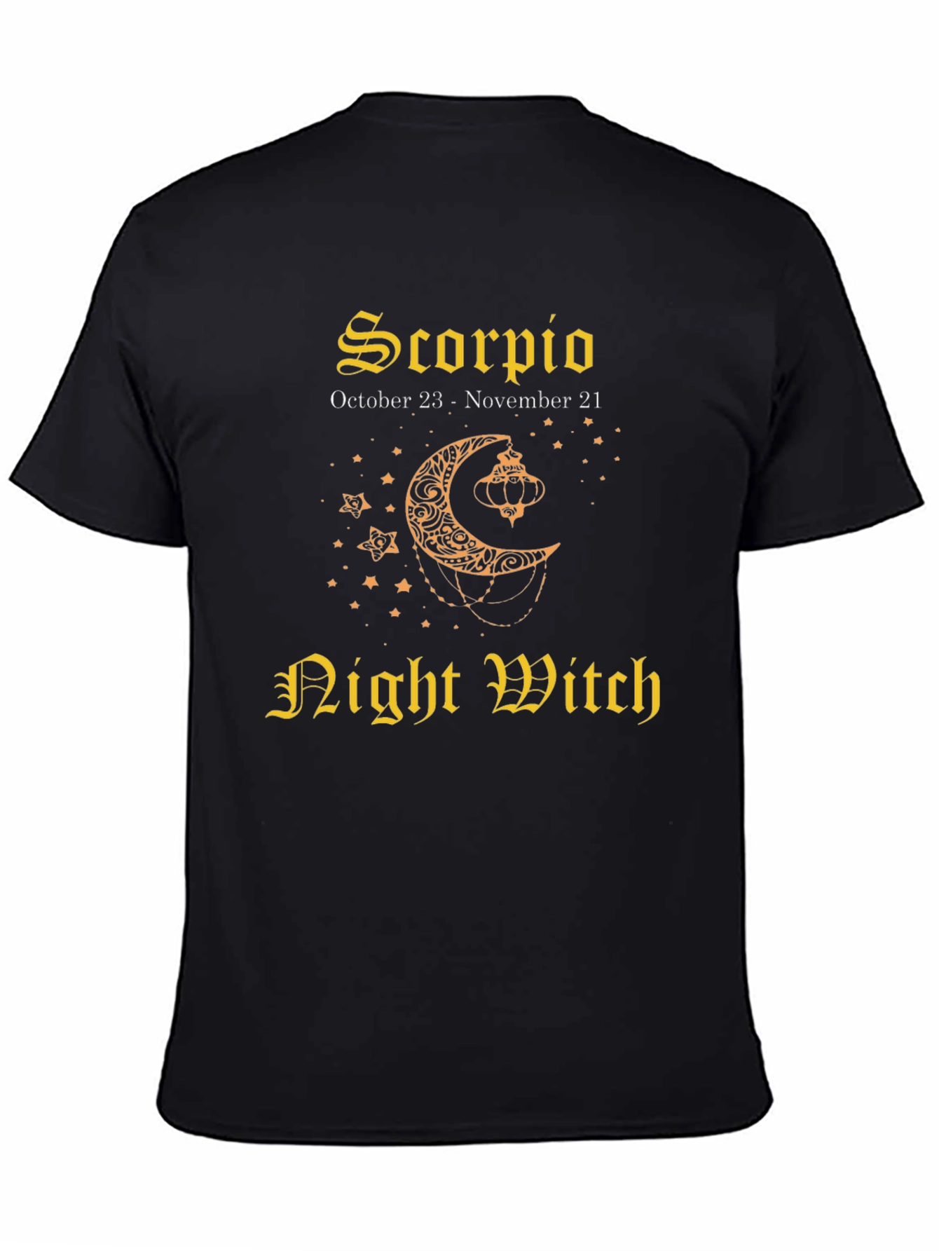 Scorpio Night Witch Graphic T-Shirt