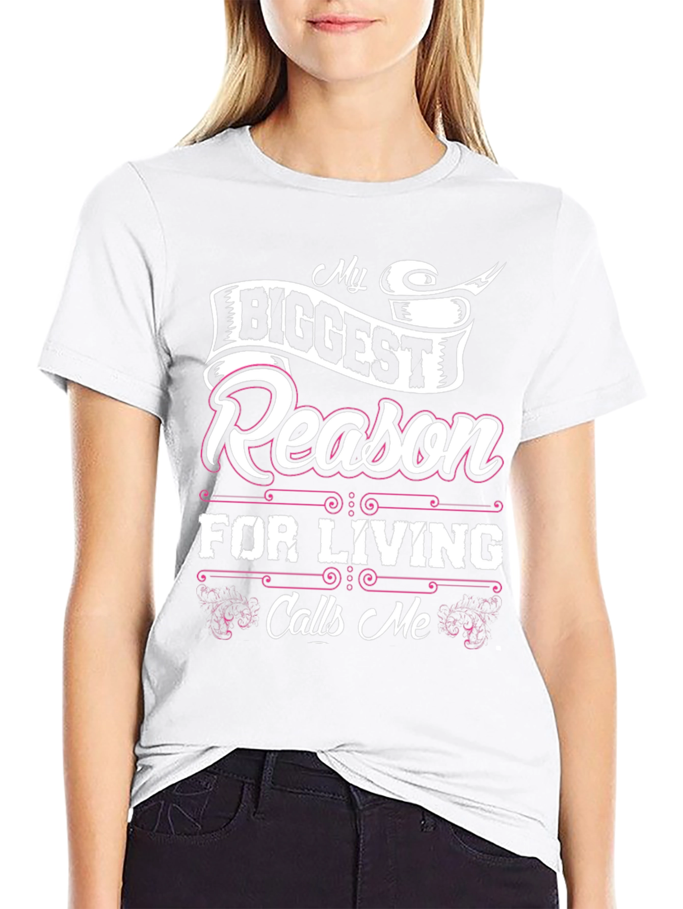 My Biggest Reason For Living Mens T-Shirt