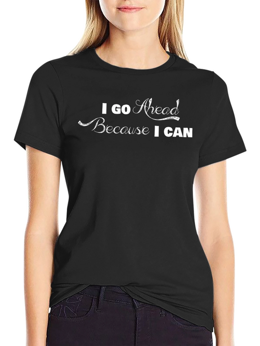 I GO Ahead T-Shirt - Black