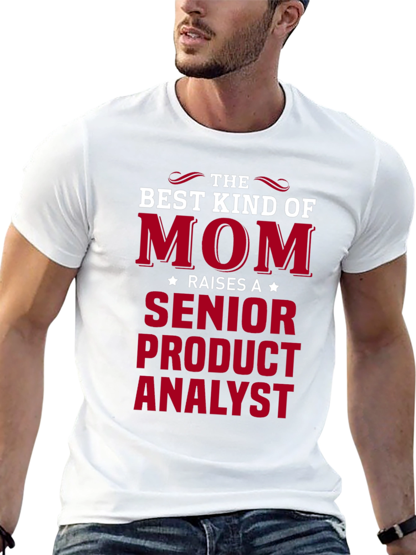 Senior Product Analyst Mom T-Shirt - Great Gift!
