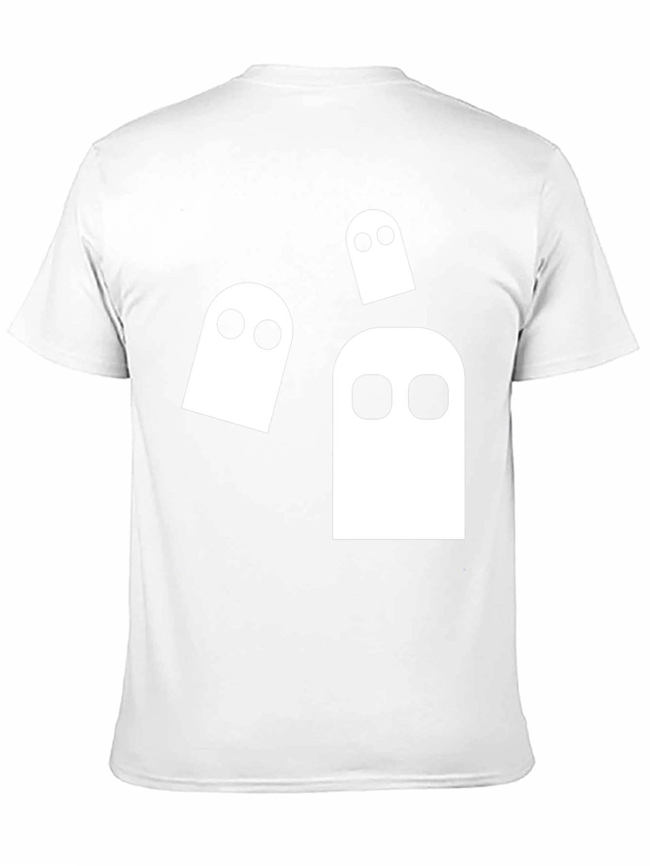 Spooky Ghost Graphic Tee - Halloween Ready!
