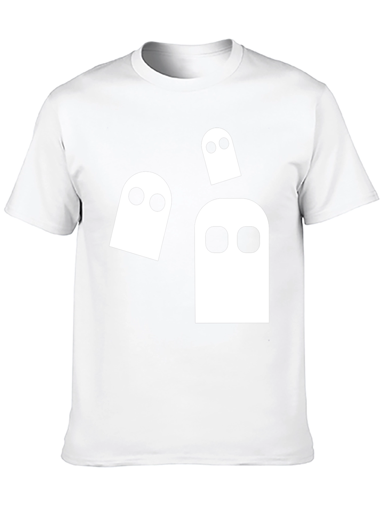 Spooky Ghost Graphic Tee - Halloween Ready!