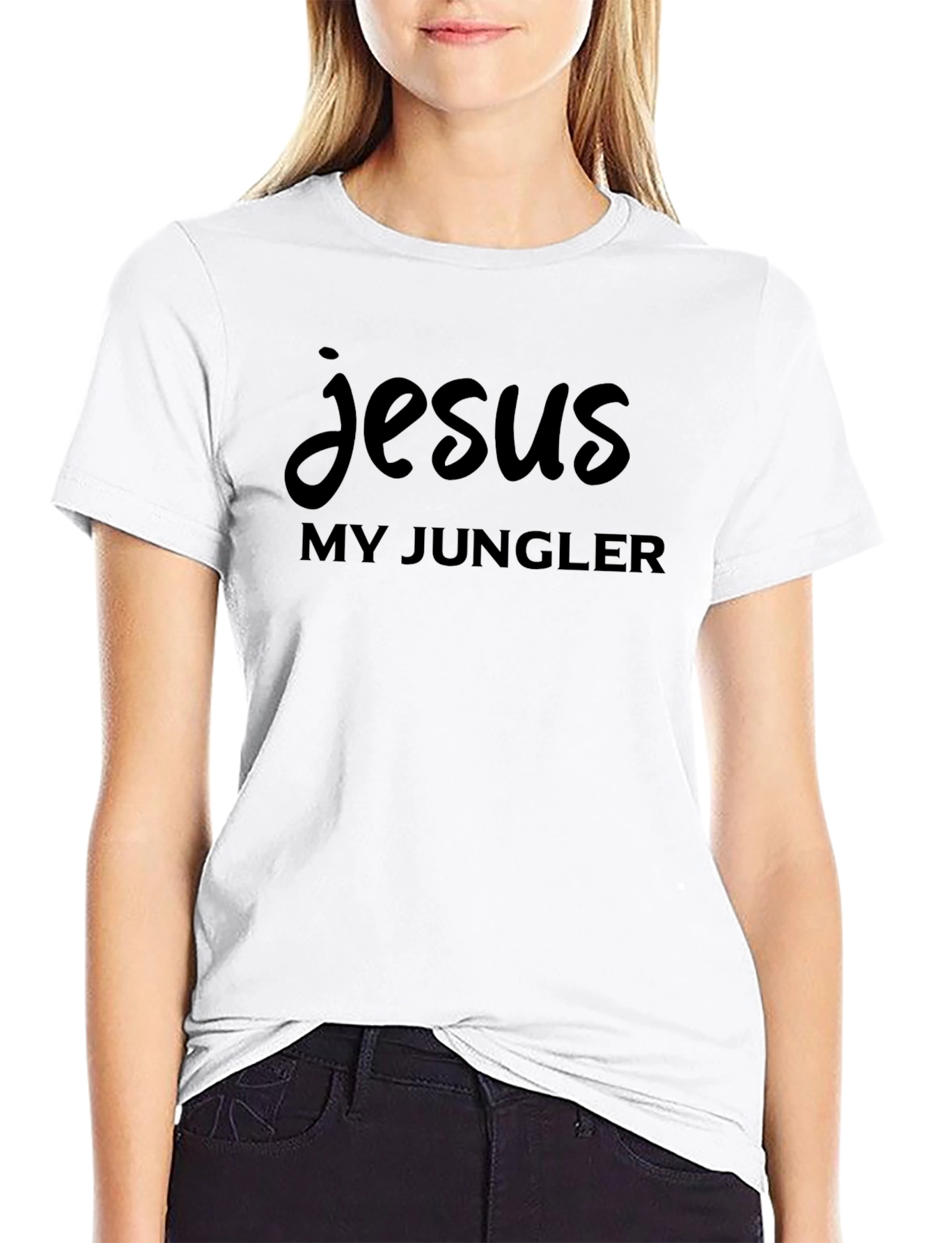 Jesus My Jungler T-Shirt - Gamer Christian Tee