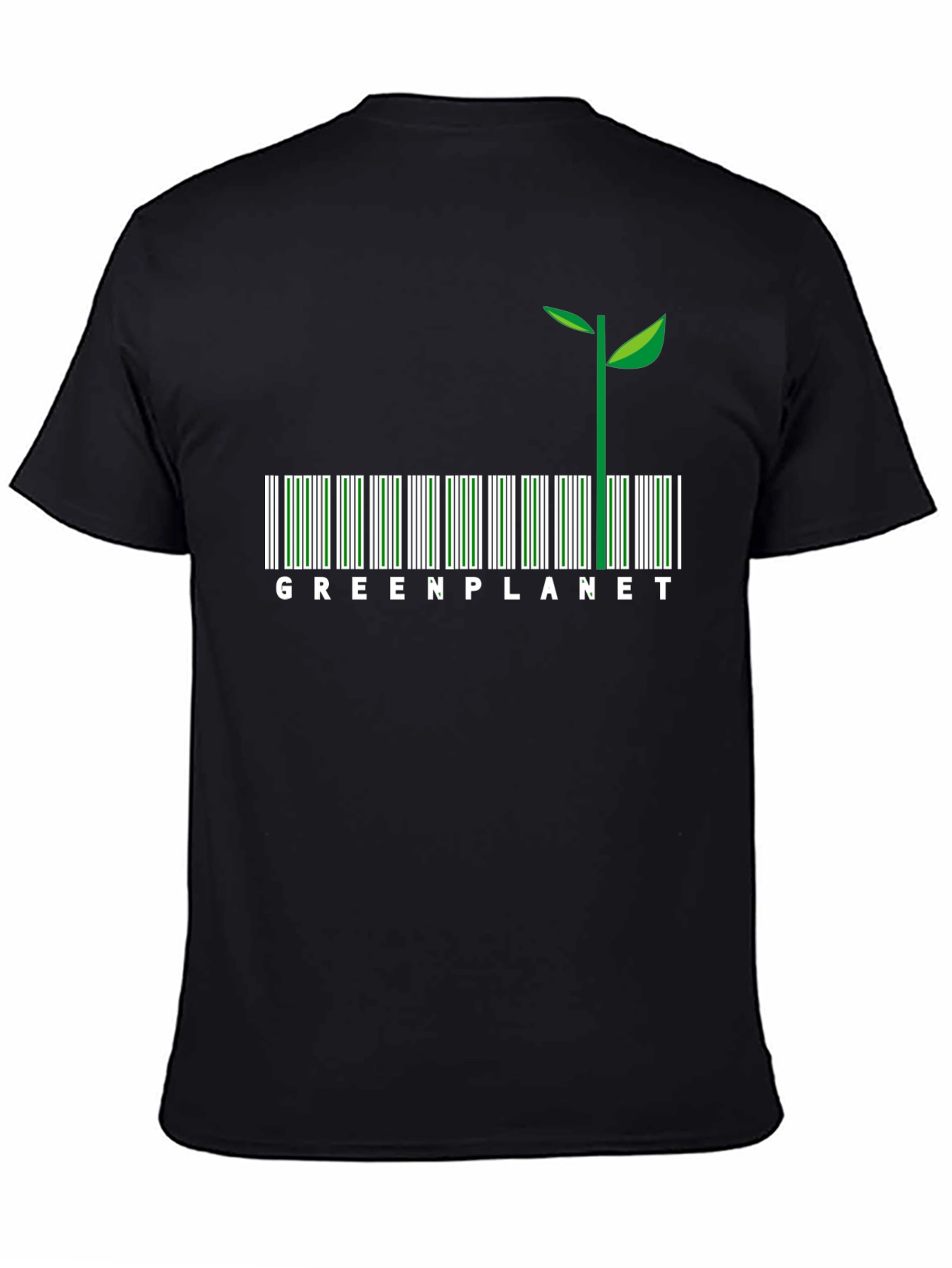 Green Planet Graphic T-Shirt - Eco-Friendly Design