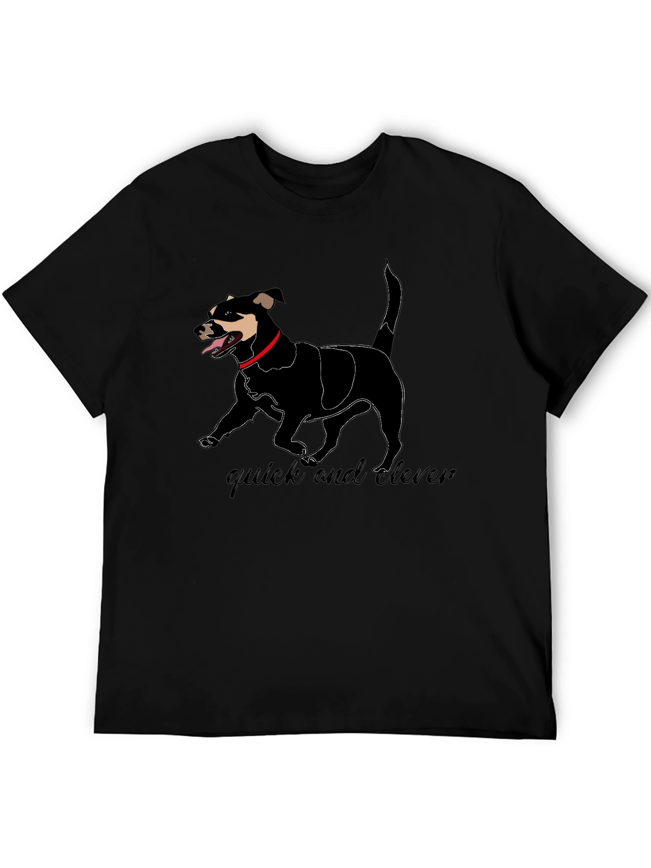 Quick and Clever Dog Graphic Tee