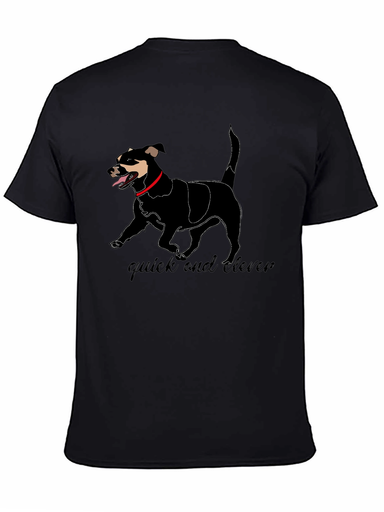 Quick and Clever Dog Graphic Tee