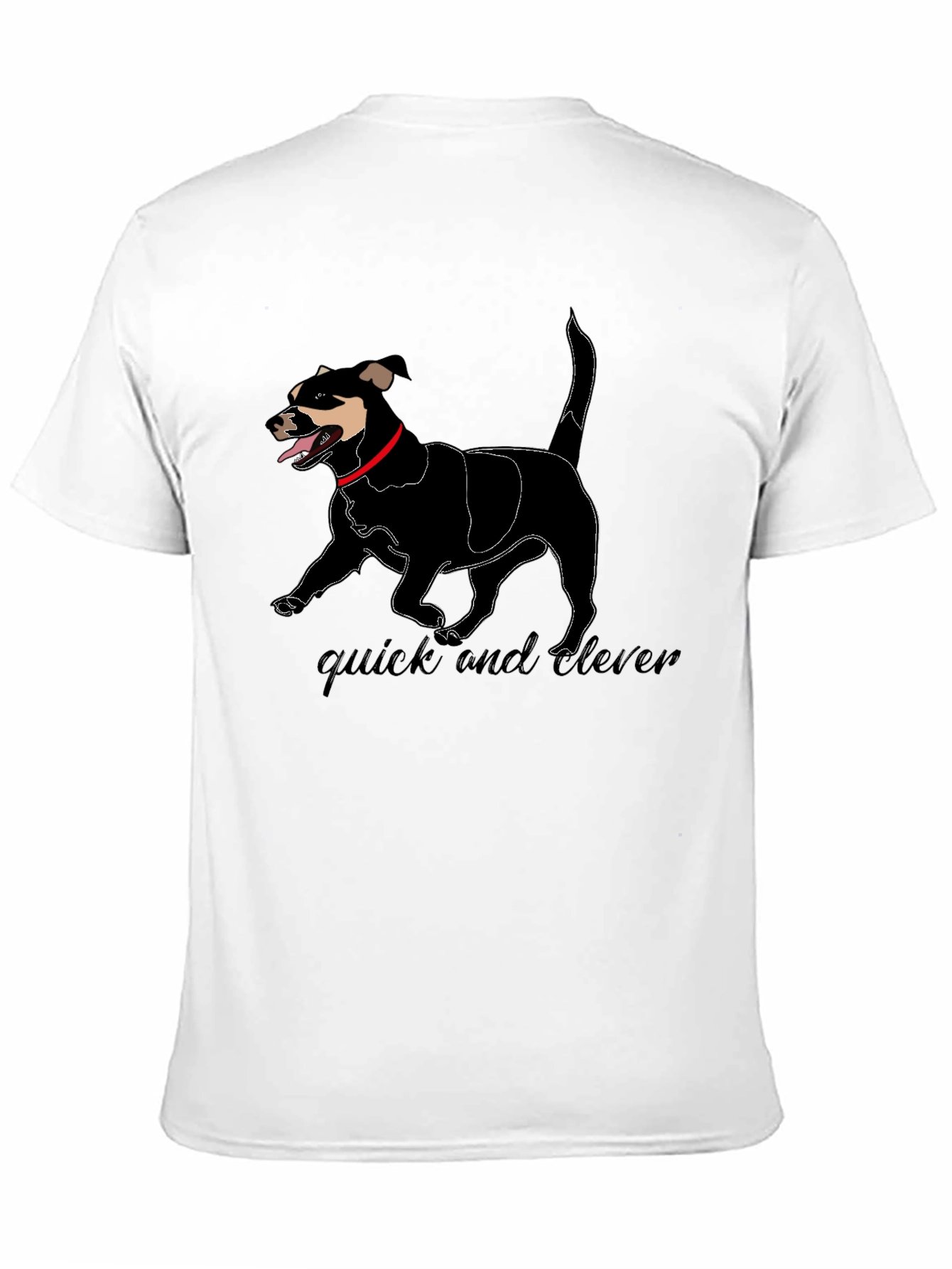Quick and Clever Dog Graphic Tee
