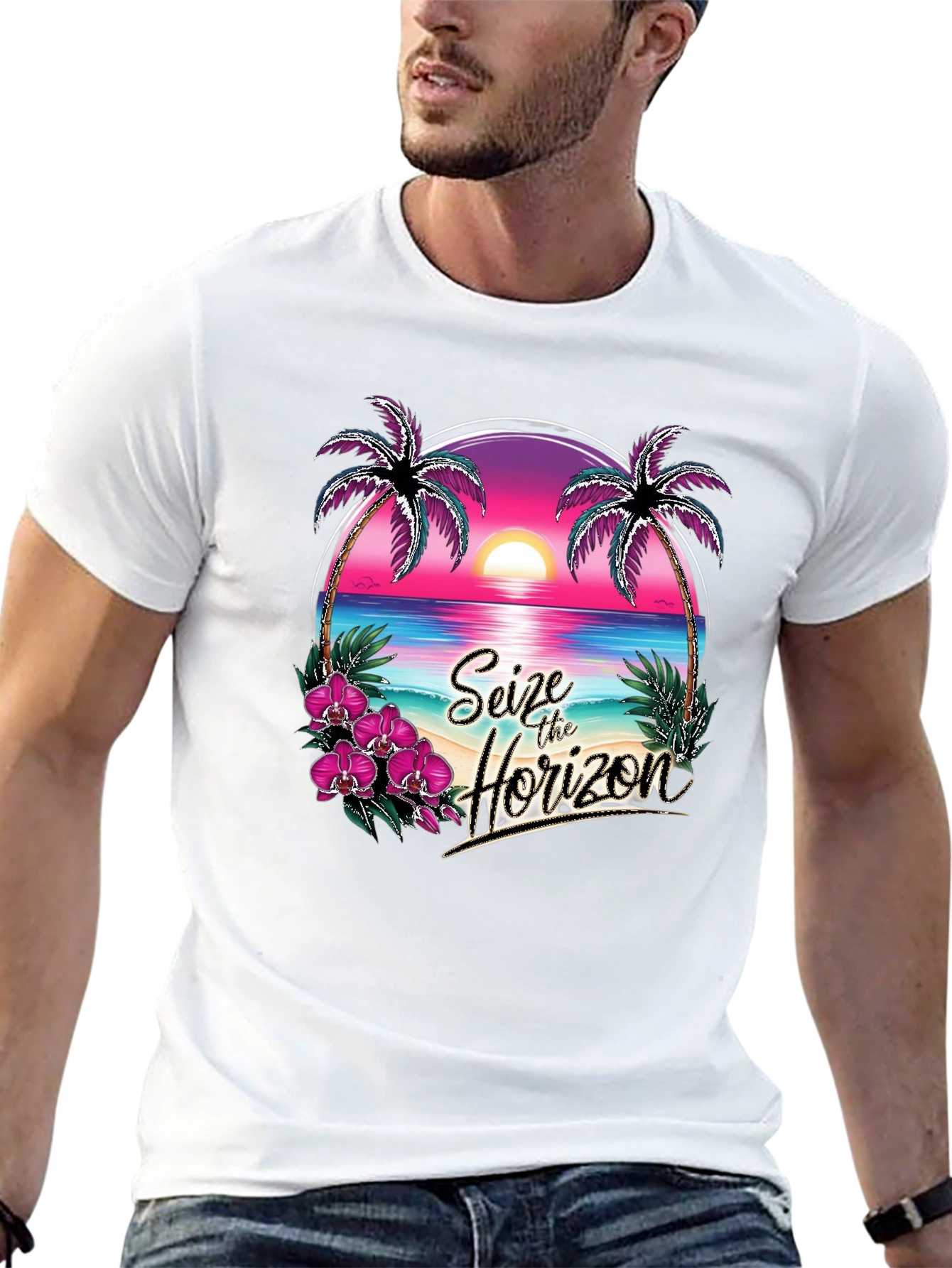 Seize the Horizon Beach T-Shirt