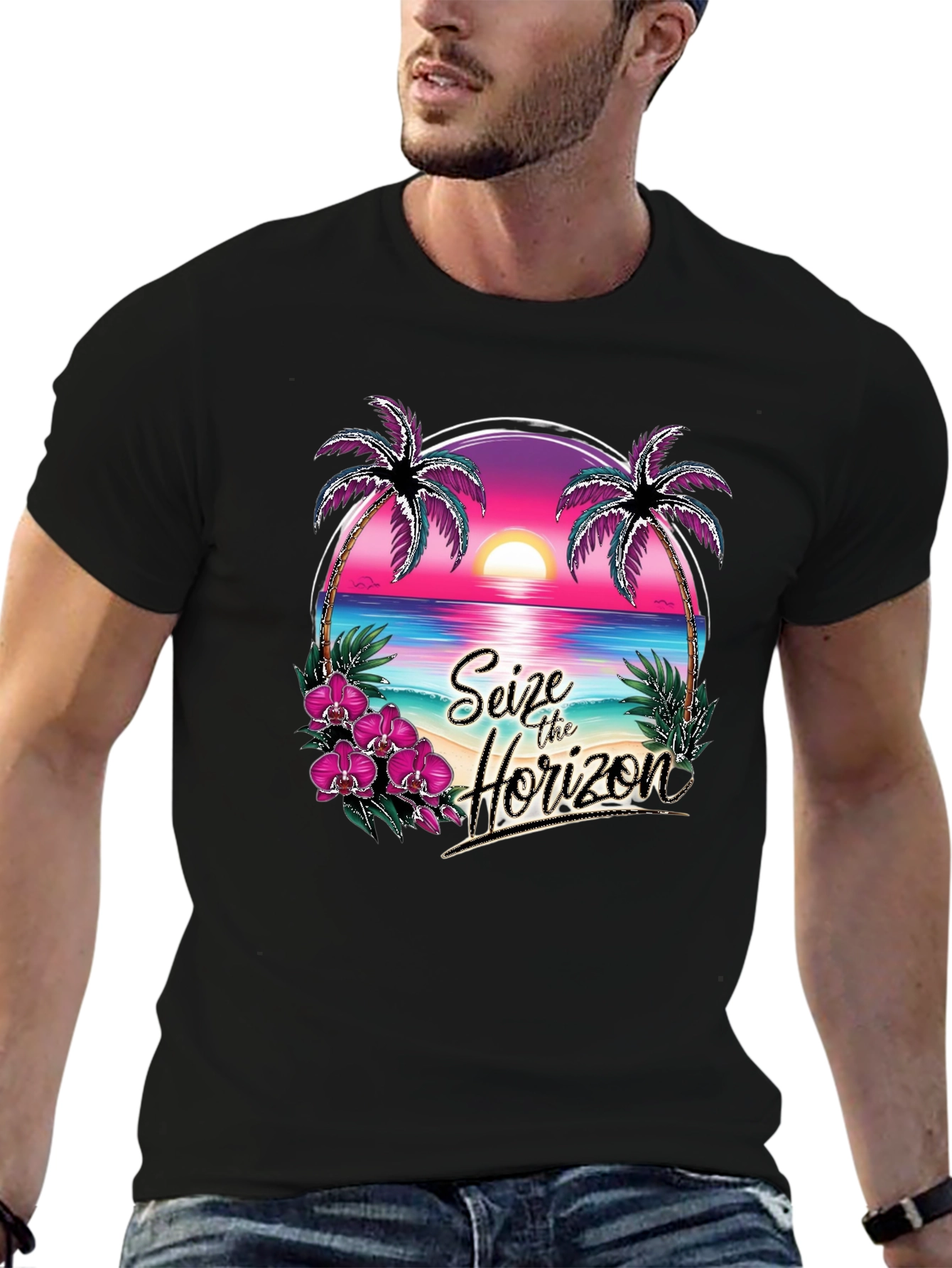 Seize the Horizon Beach T-Shirt