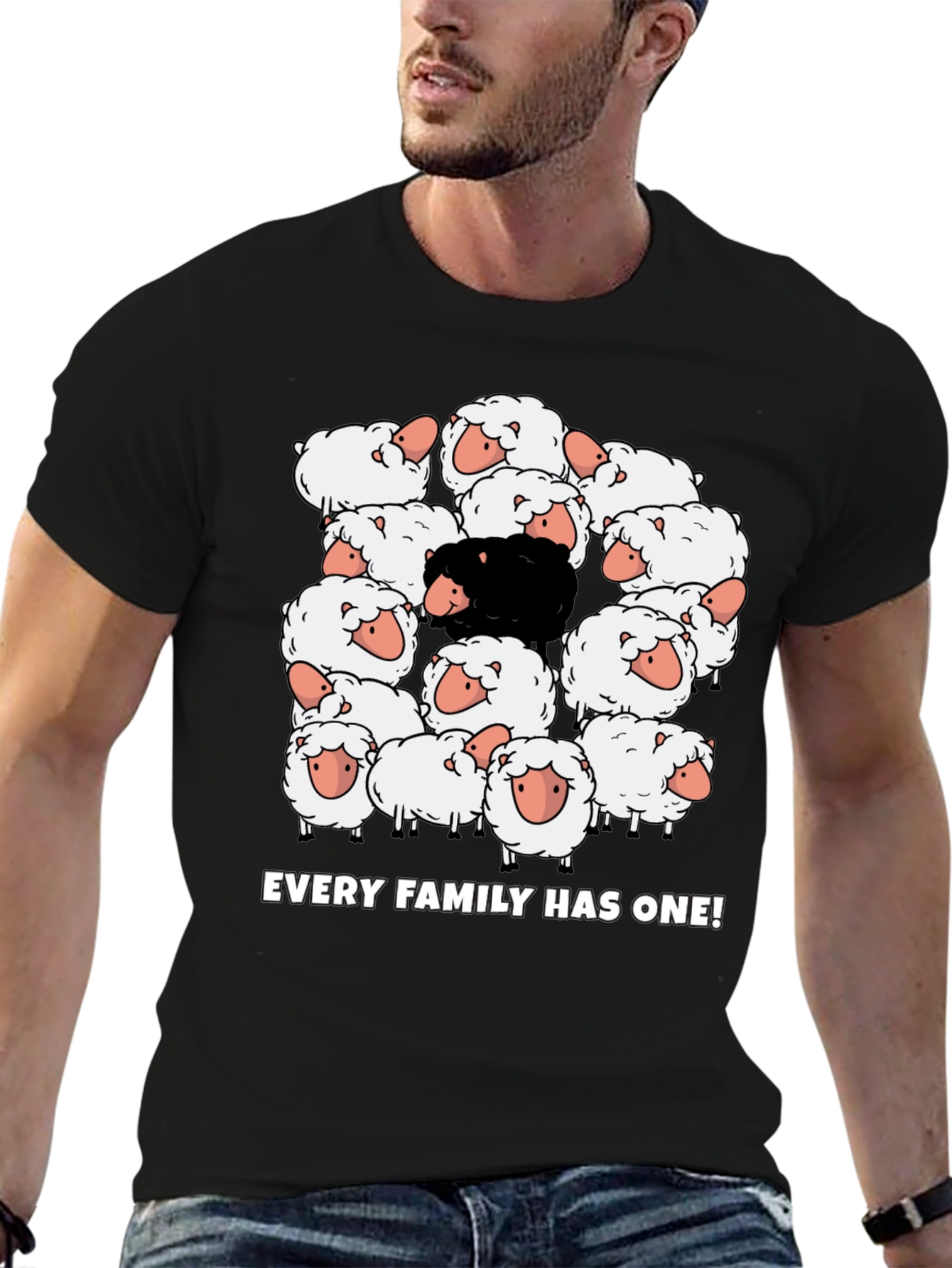 Black Sheep Humor T-Shirt