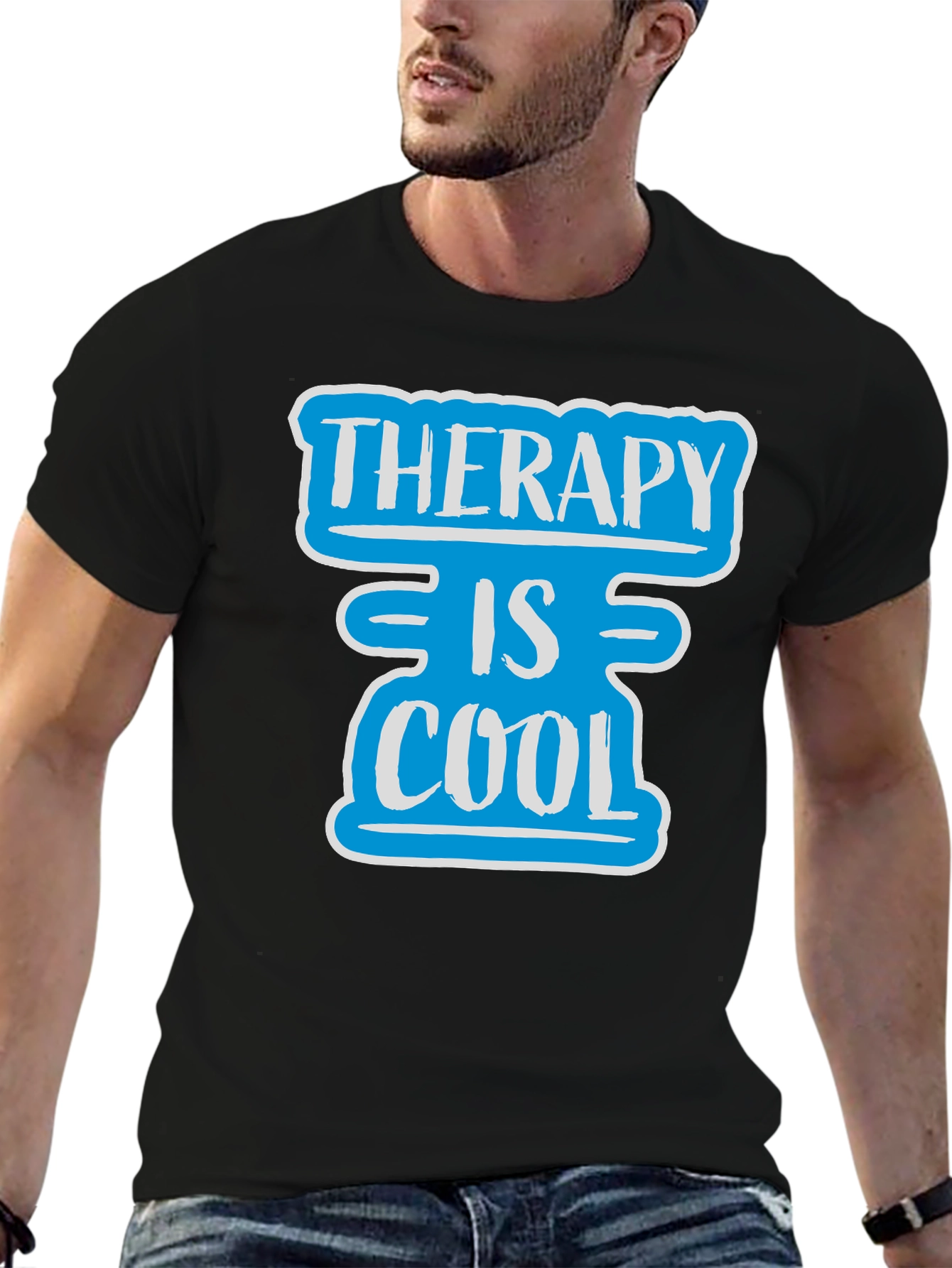 Therapy is Cool Graphic Tee - Comfort Fit