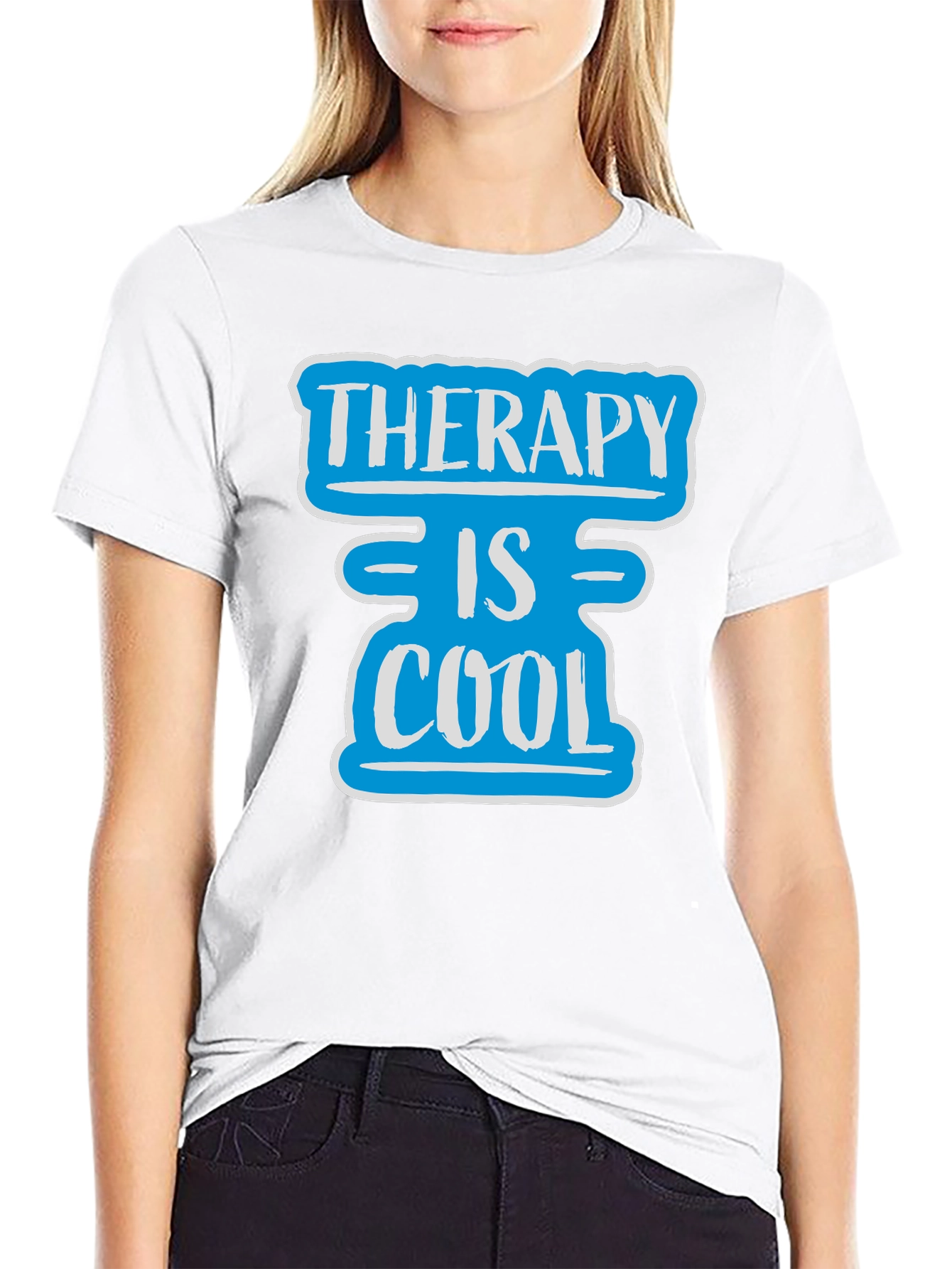 Therapy is Cool Graphic Tee - Comfort Fit