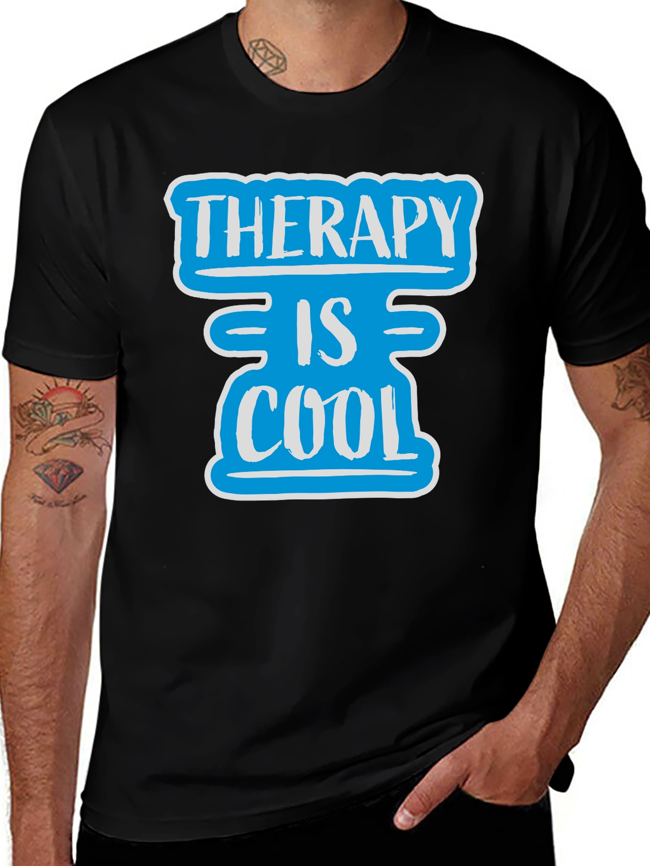 Therapy is Cool Graphic Tee - Comfort Fit