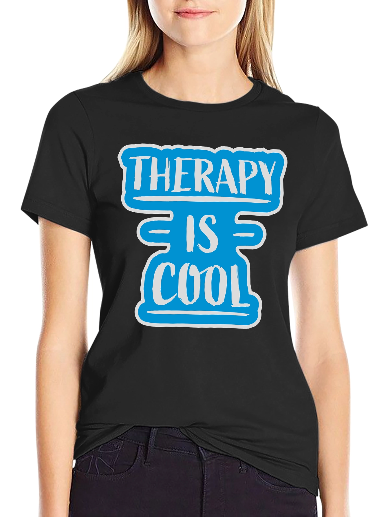 Therapy is Cool Graphic Tee - Comfort Fit