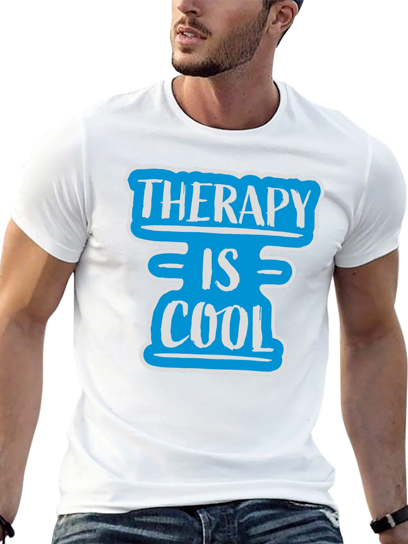 Therapy is Cool Graphic Tee - Comfort Fit