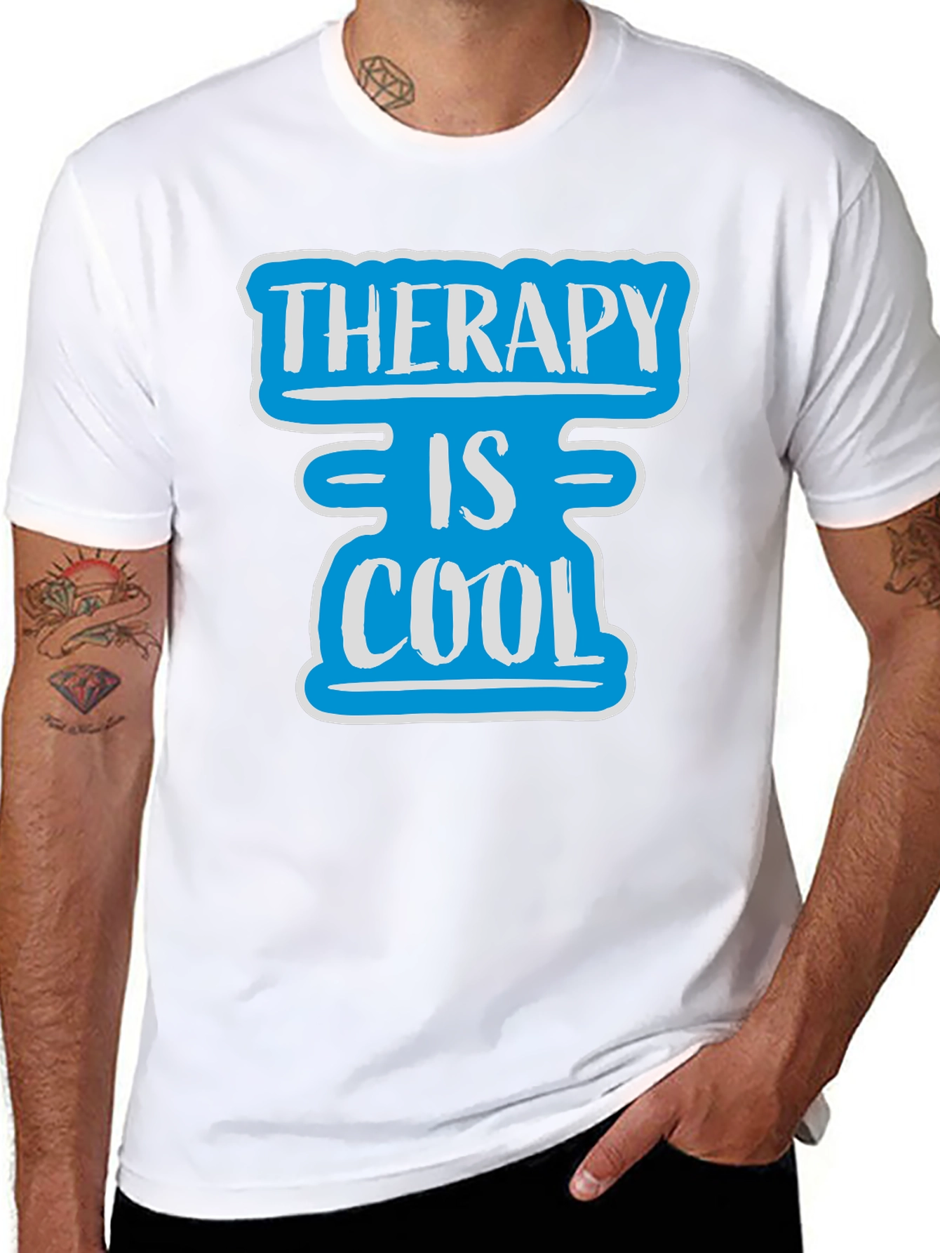Therapy is Cool Graphic Tee - Comfort Fit