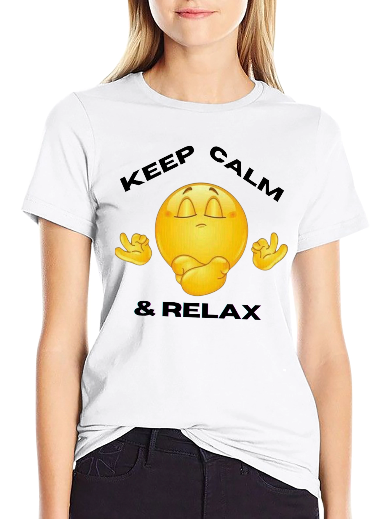 Keep Calm & Relax Graphic Tee