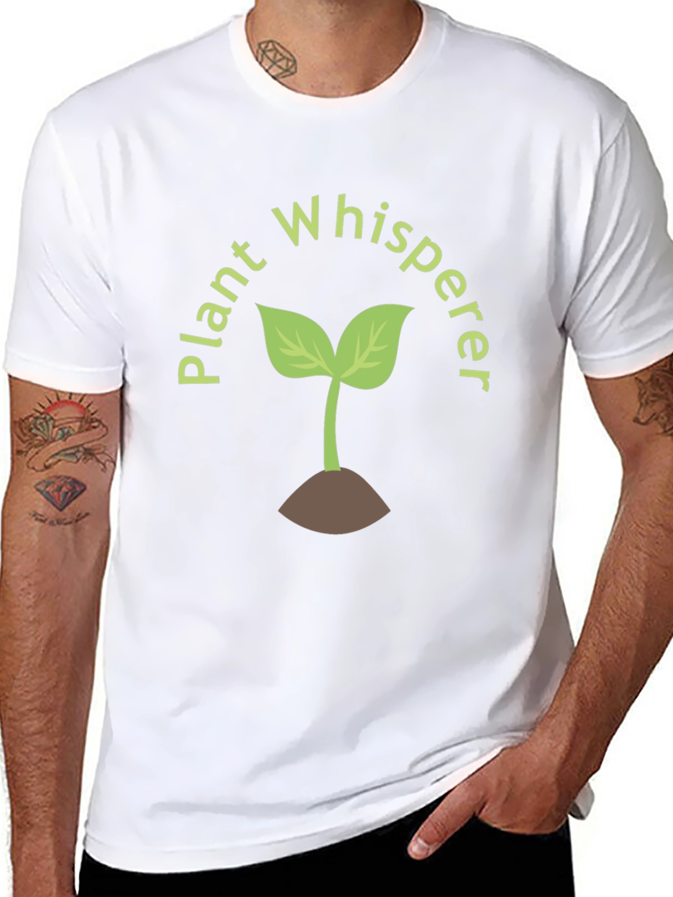 Plant Whisperer Graphic Tee - Nature Lover