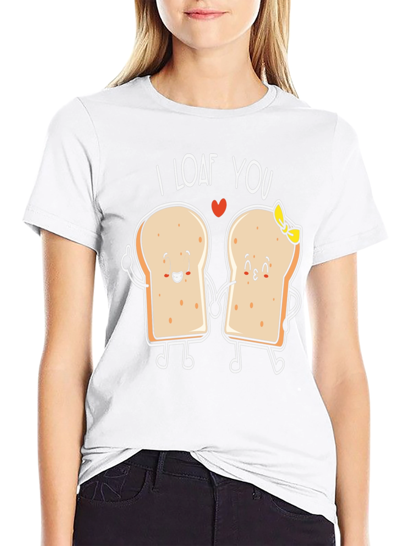 I Loaf You Graphic Tee - Bread Lovers Gift
