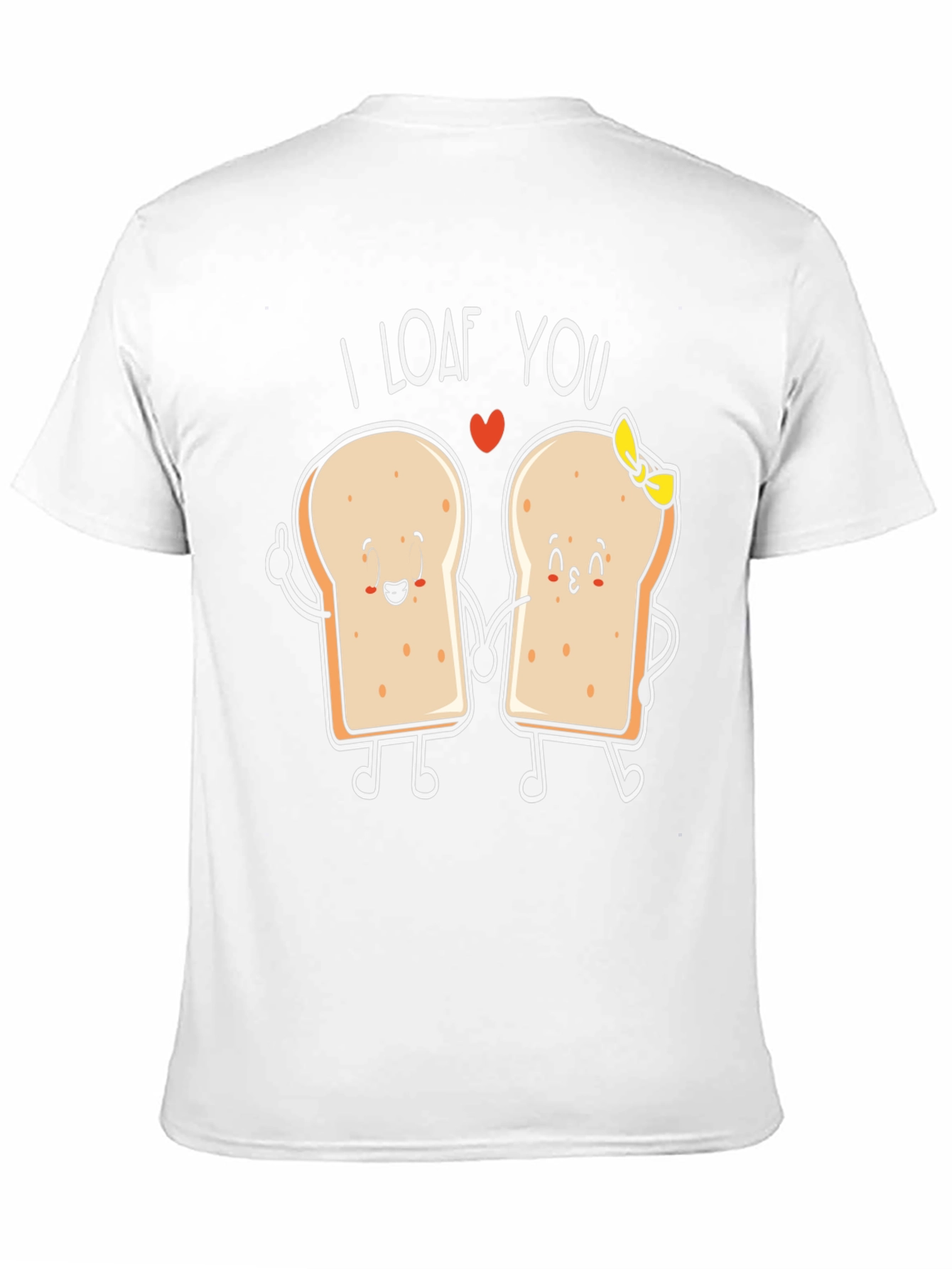I Loaf You Graphic Tee - Bread Lovers Gift