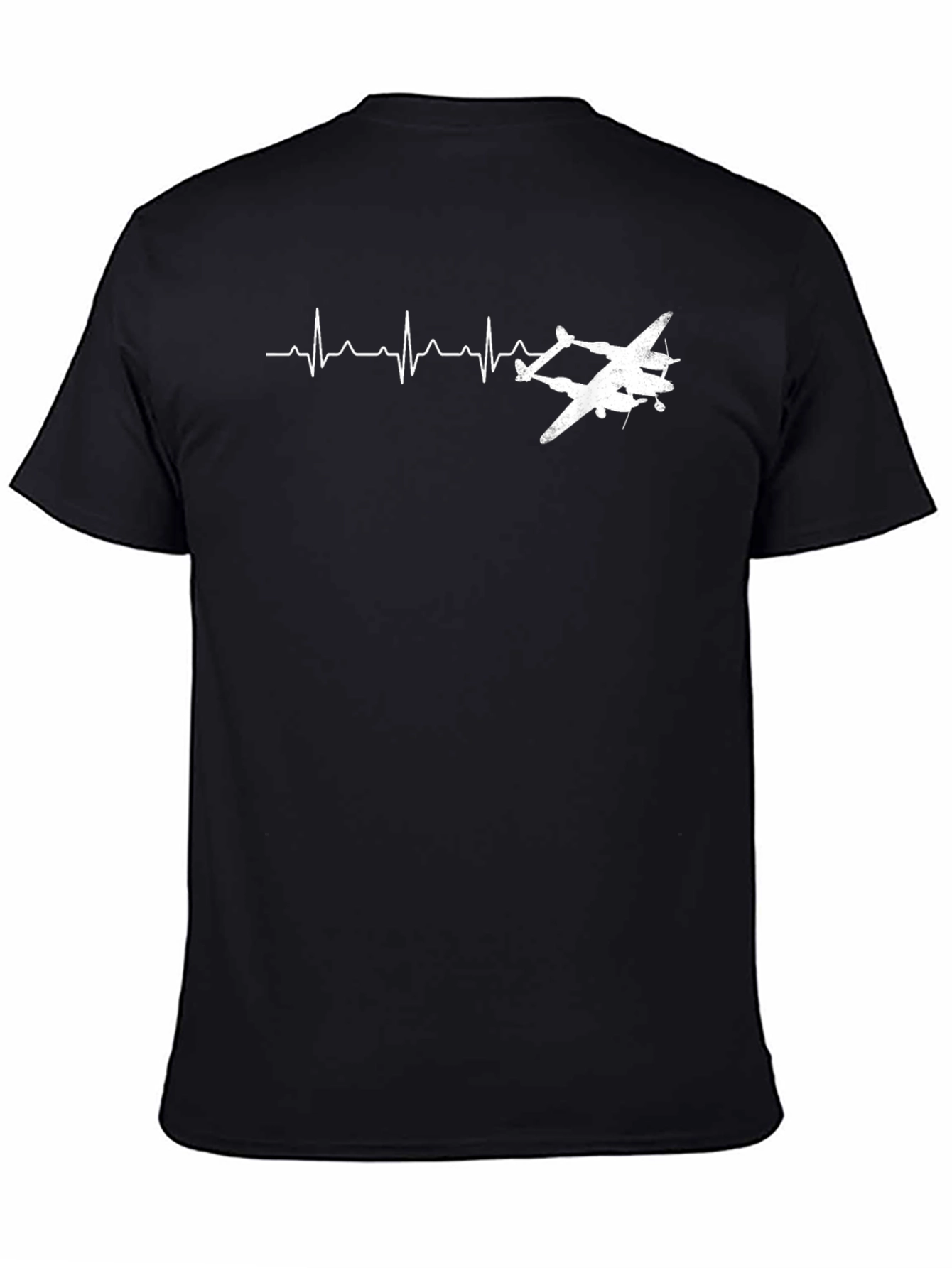 Pilot Heartbeat T-Shirt - Aviation Lover Tee