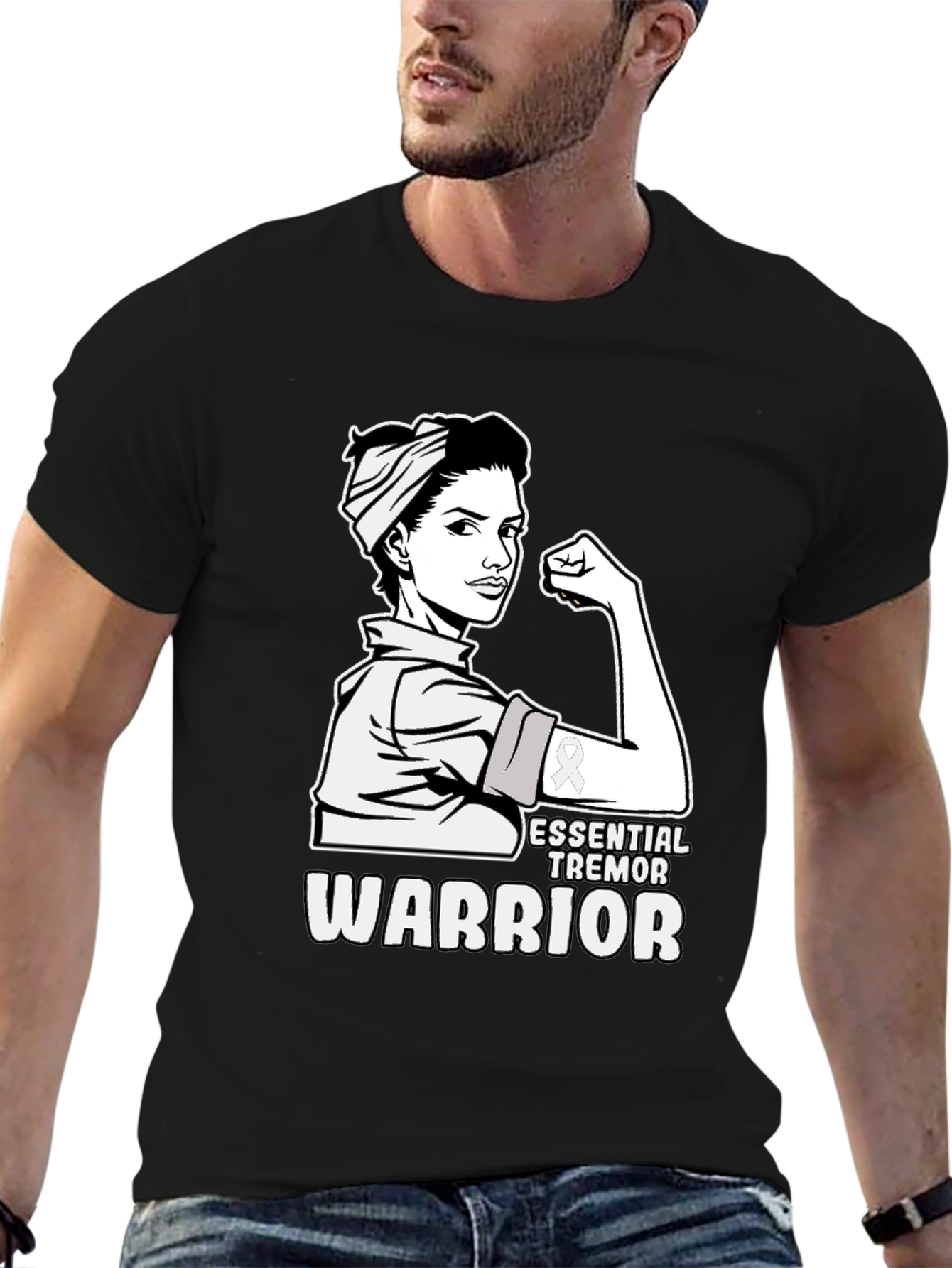 Essential Tremor Warrior T-Shirt - Stand Strong