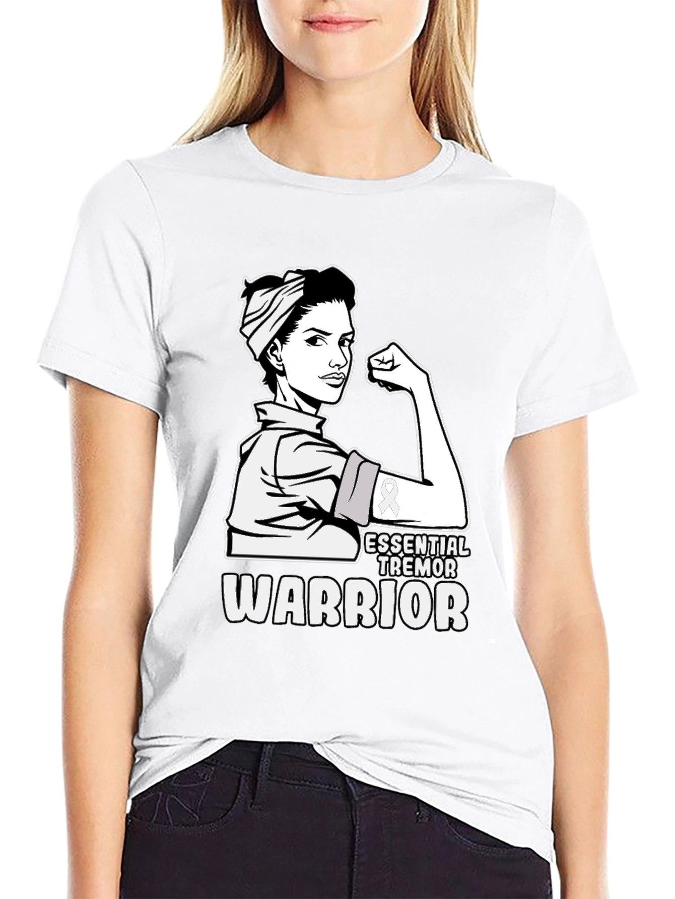Essential Tremor Warrior T-Shirt - Stand Strong