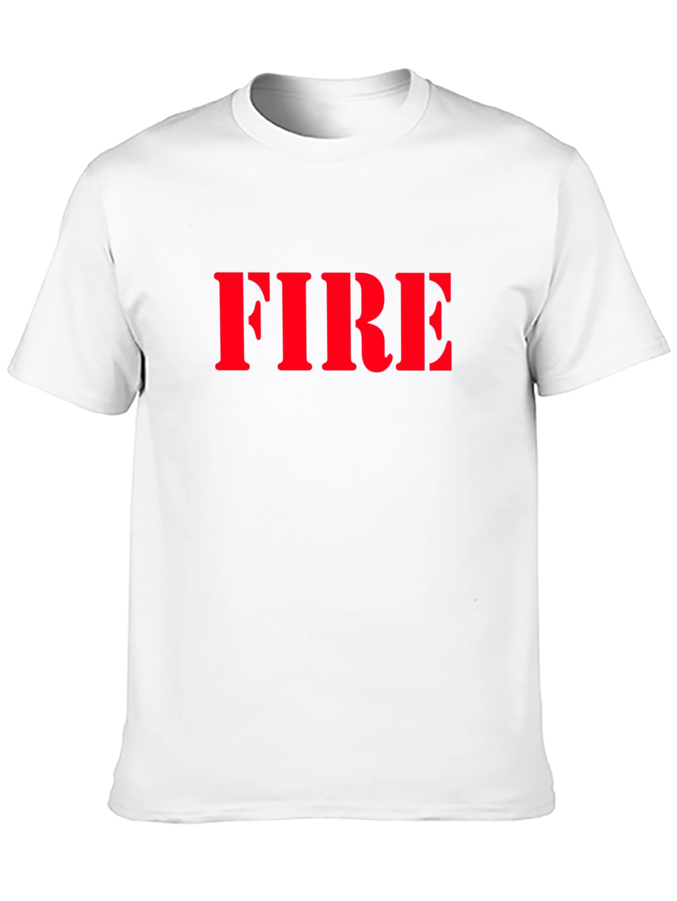 Bold FIRE T-Shirt - Statement Tee