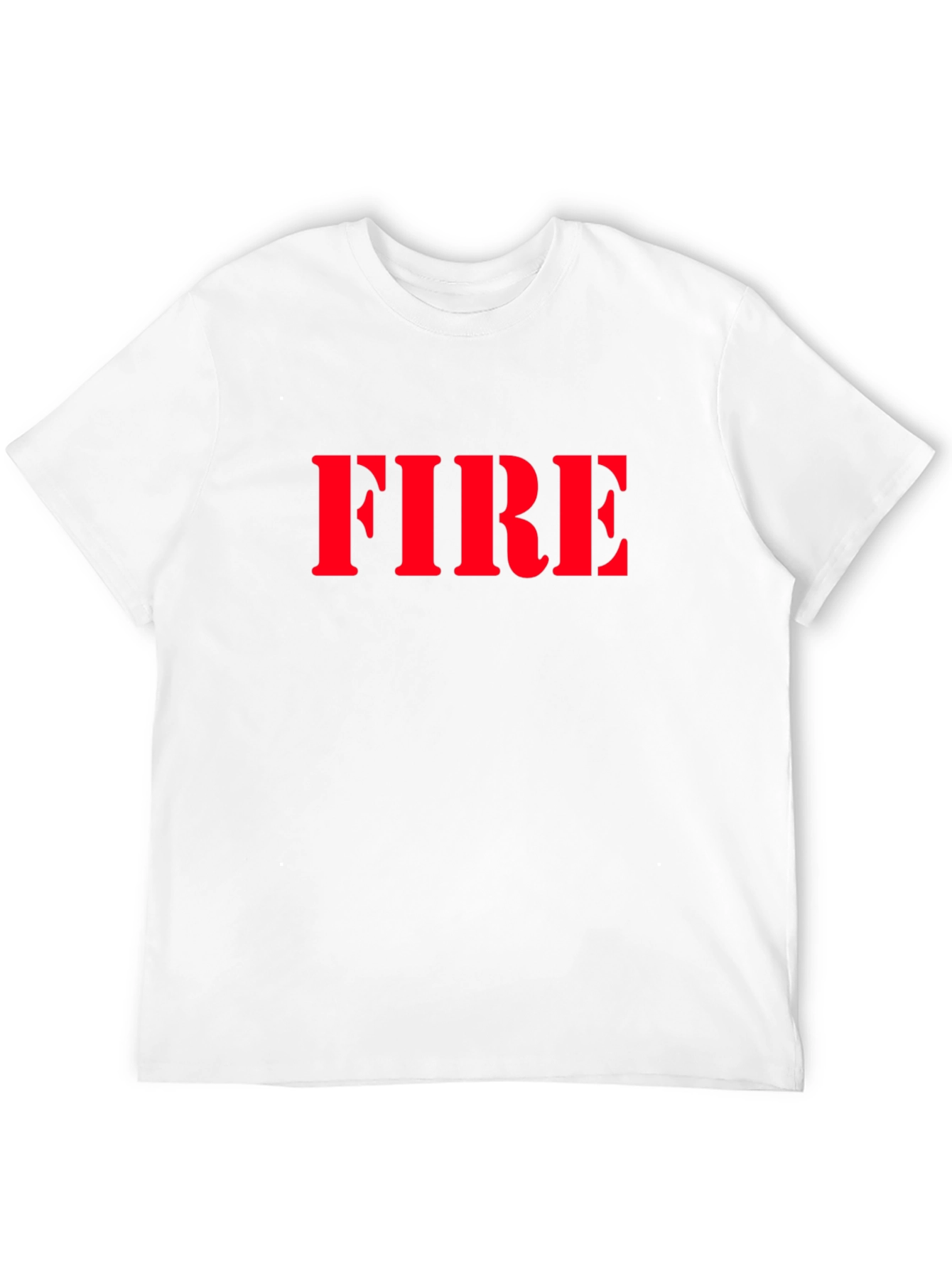 Bold FIRE T-Shirt - Statement Tee